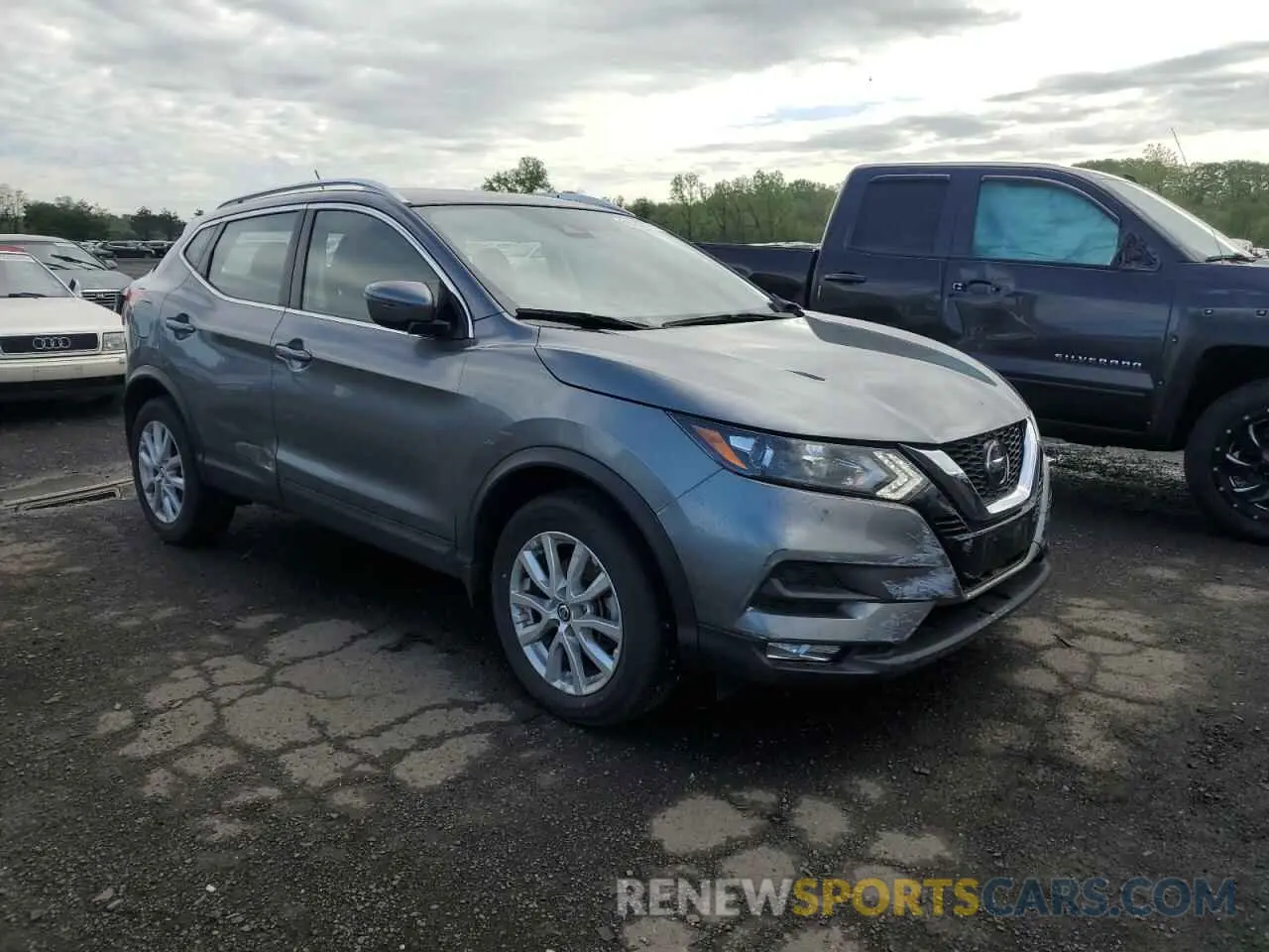 4 Фотография поврежденного автомобиля JN1BJ1CWXLW652141 NISSAN ROGUE 2020