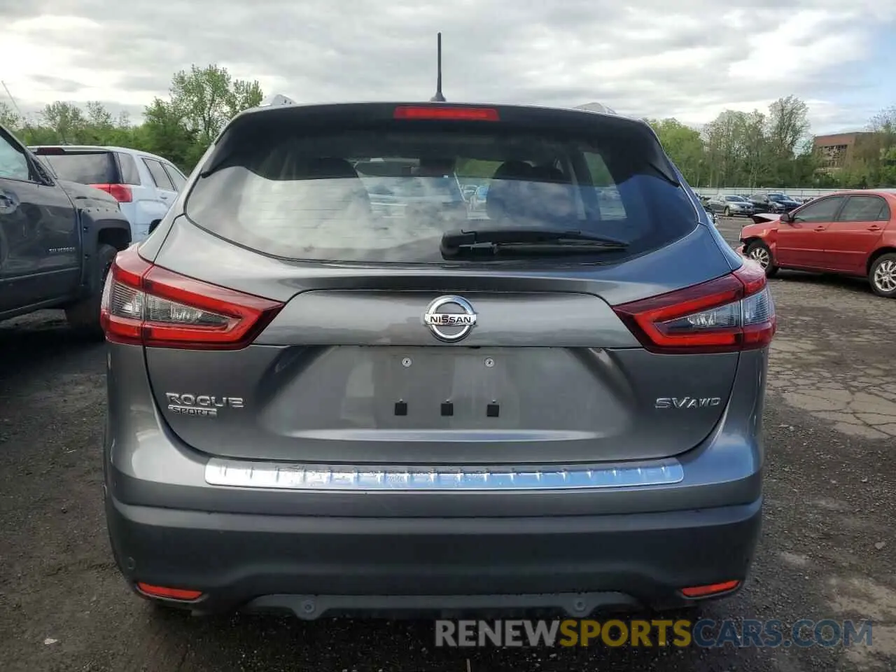 6 Фотография поврежденного автомобиля JN1BJ1CWXLW652141 NISSAN ROGUE 2020