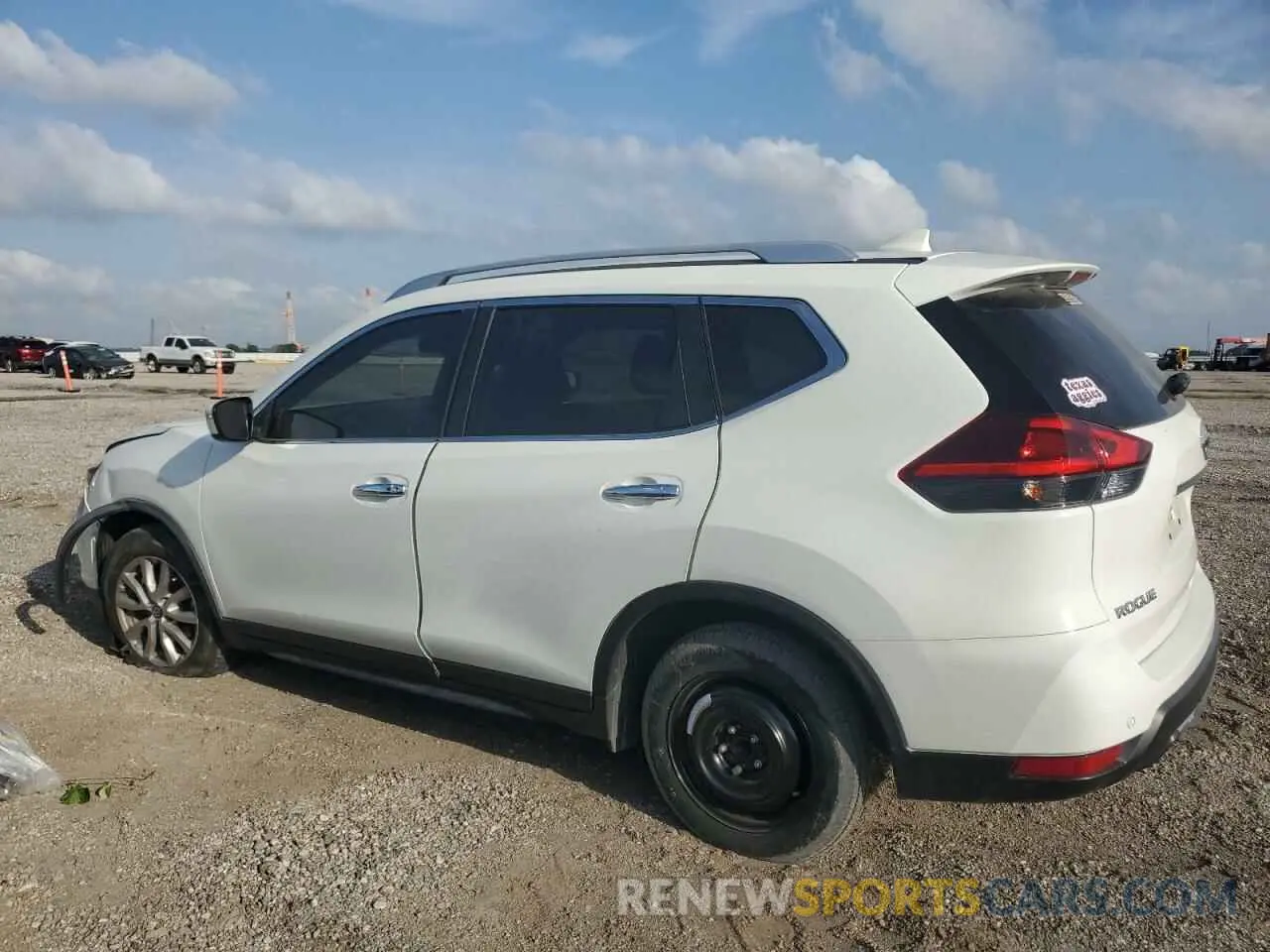 2 Photograph of a damaged car JN8AT2MT0LW011842 NISSAN ROGUE 2020