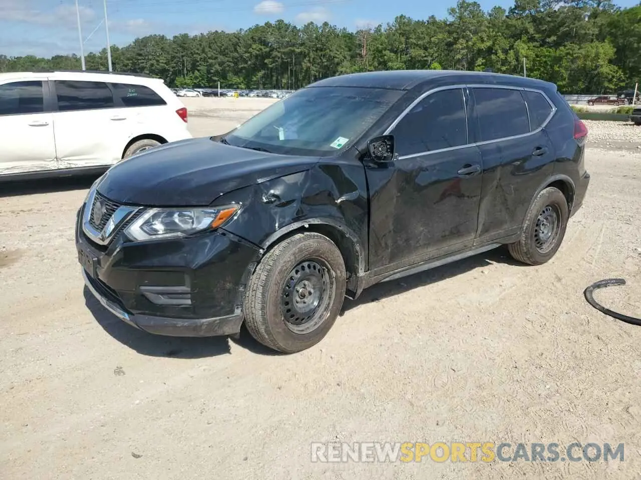 1 Photograph of a damaged car JN8AT2MT0LW037566 NISSAN ROGUE 2020