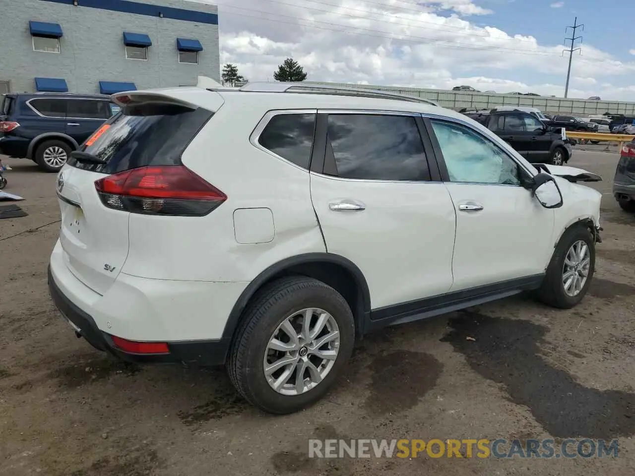 3 Photograph of a damaged car JN8AT2MT1LW003992 NISSAN ROGUE 2020