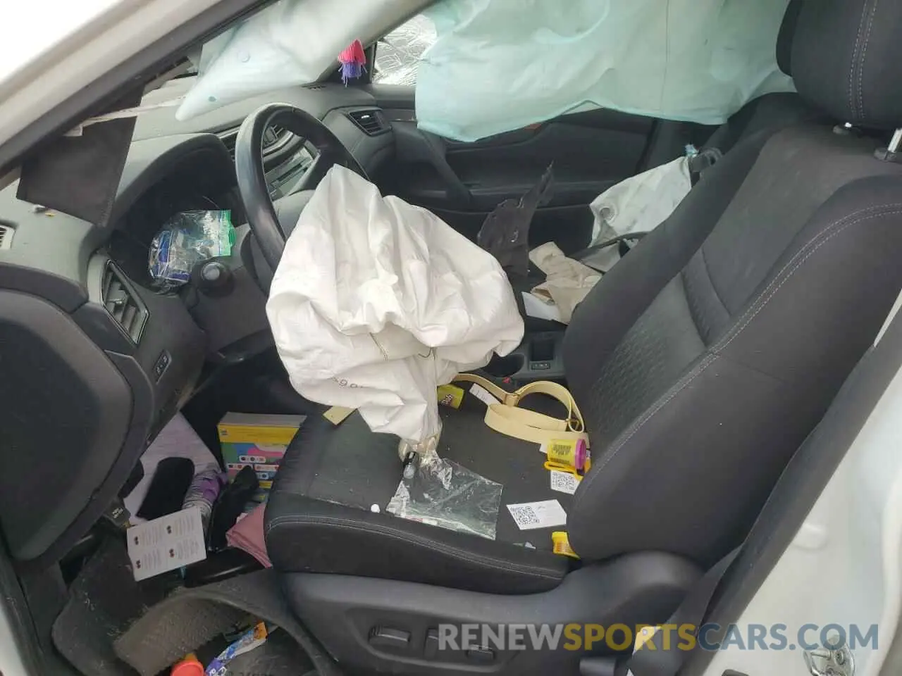 7 Photograph of a damaged car JN8AT2MT1LW003992 NISSAN ROGUE 2020
