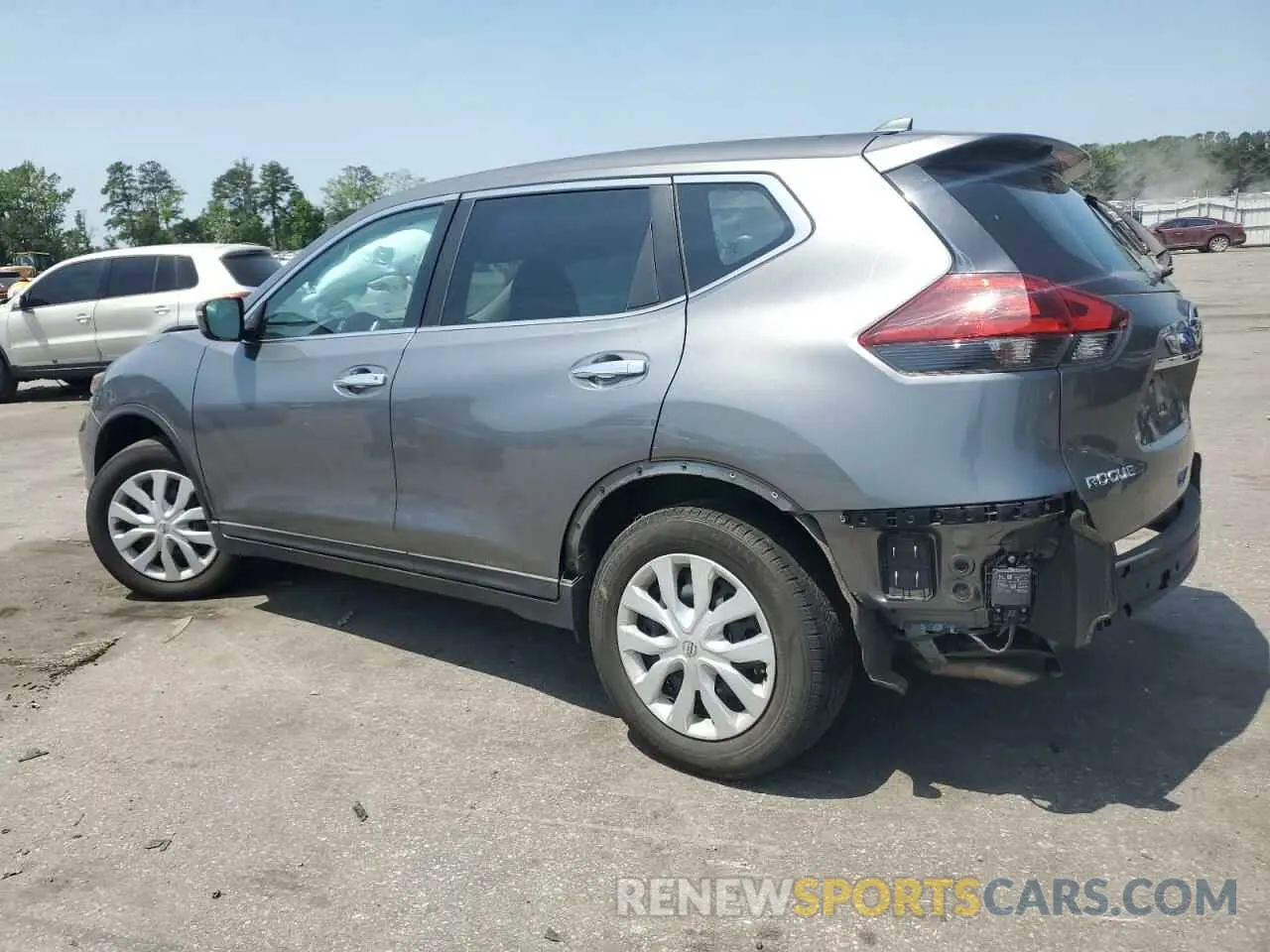 2 Photograph of a damaged car JN8AT2MT1LW009016 NISSAN ROGUE 2020