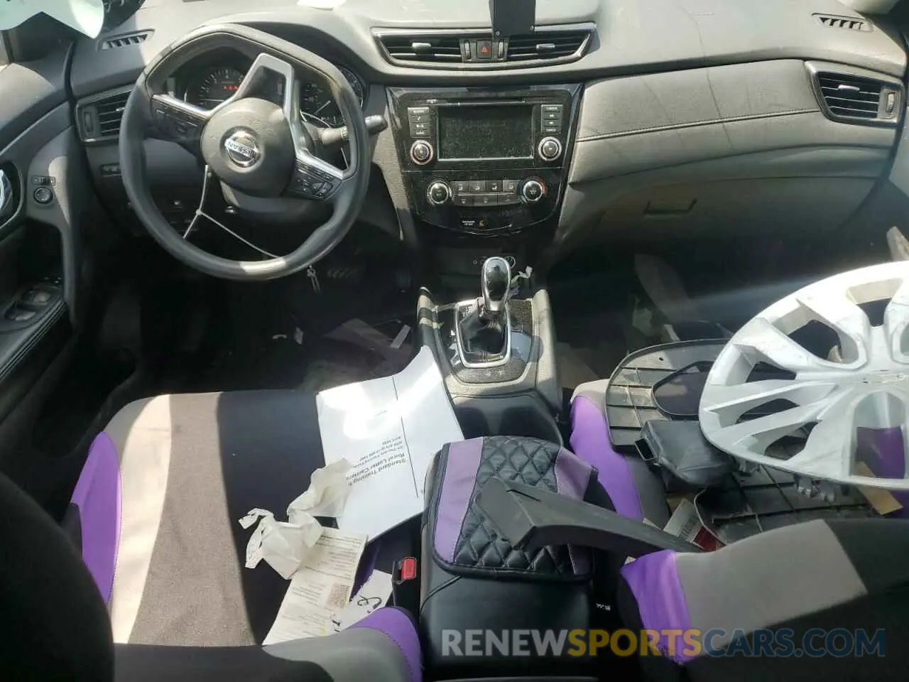 8 Photograph of a damaged car JN8AT2MT1LW009016 NISSAN ROGUE 2020
