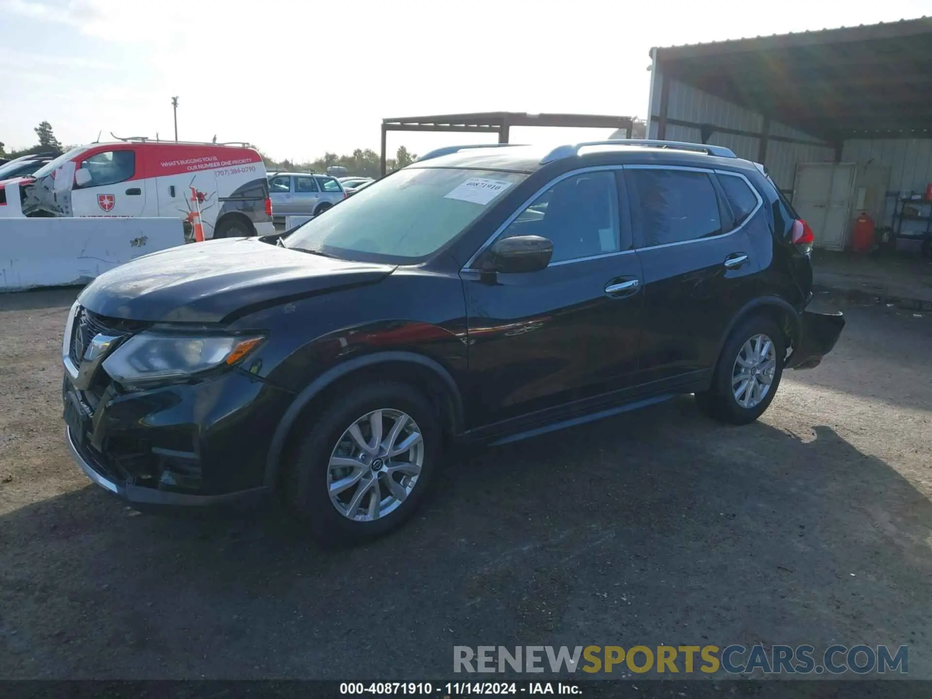 2 Фотография поврежденного автомобиля JN8AT2MT2LW002799 NISSAN ROGUE 2020