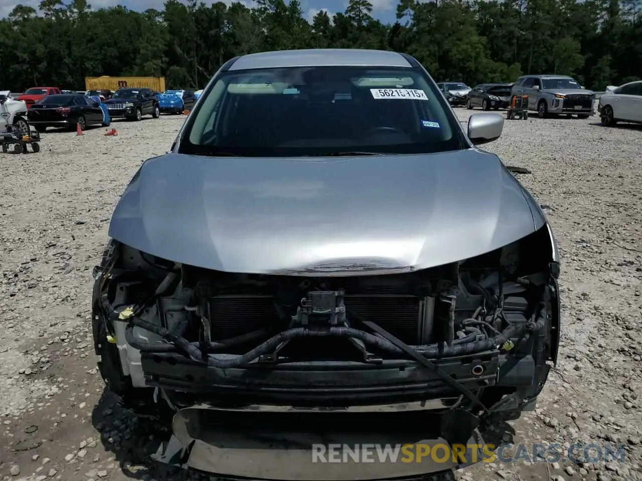 5 Фотография поврежденного автомобиля JN8AT2MT2LW004438 NISSAN ROGUE 2020
