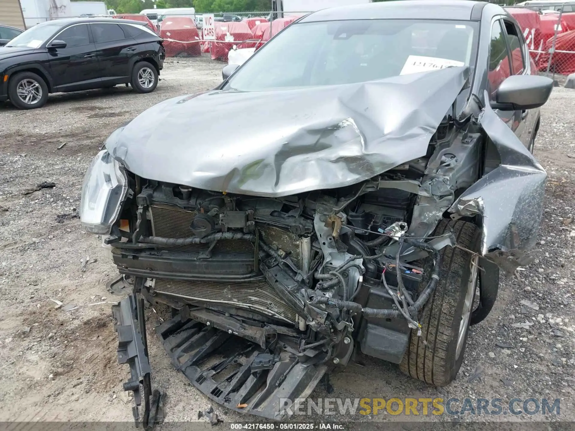 6 Photograph of a damaged car JN8AT2MT2LW036693 NISSAN ROGUE 2020