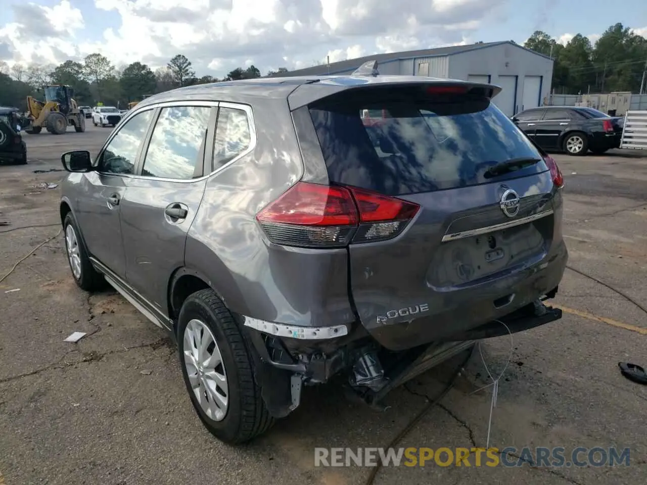 2 Photograph of a damaged car JN8AT2MT2LW038931 NISSAN ROGUE 2020