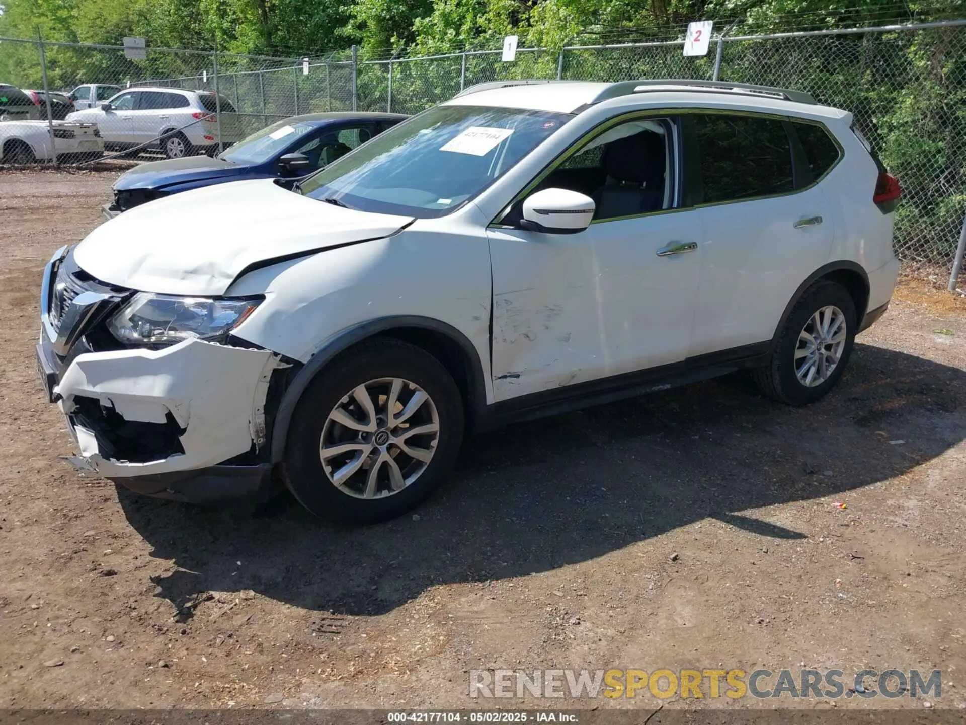 2 Photograph of a damaged car JN8AT2MT3LW011186 NISSAN ROGUE 2020