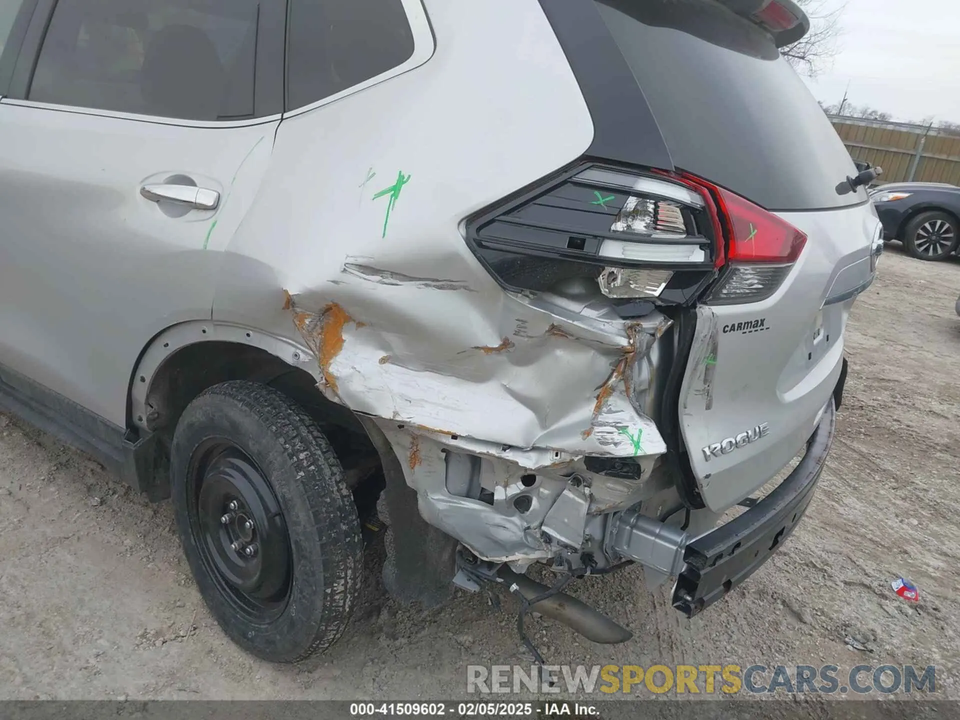 6 Photograph of a damaged car JN8AT2MT3LW039683 NISSAN ROGUE 2020