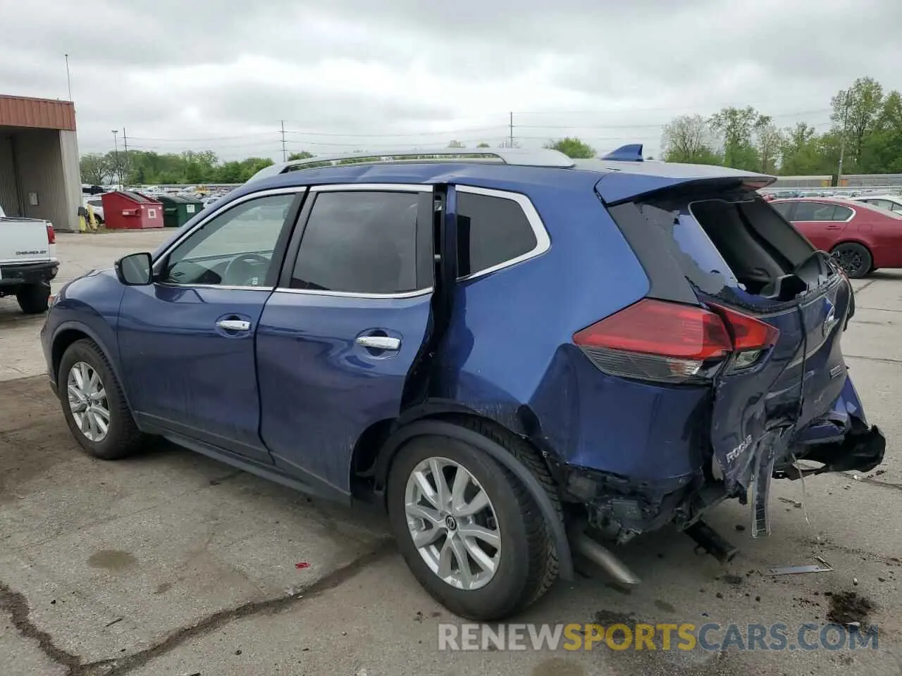 2 Photograph of a damaged car JN8AT2MT4LW038090 NISSAN ROGUE 2020