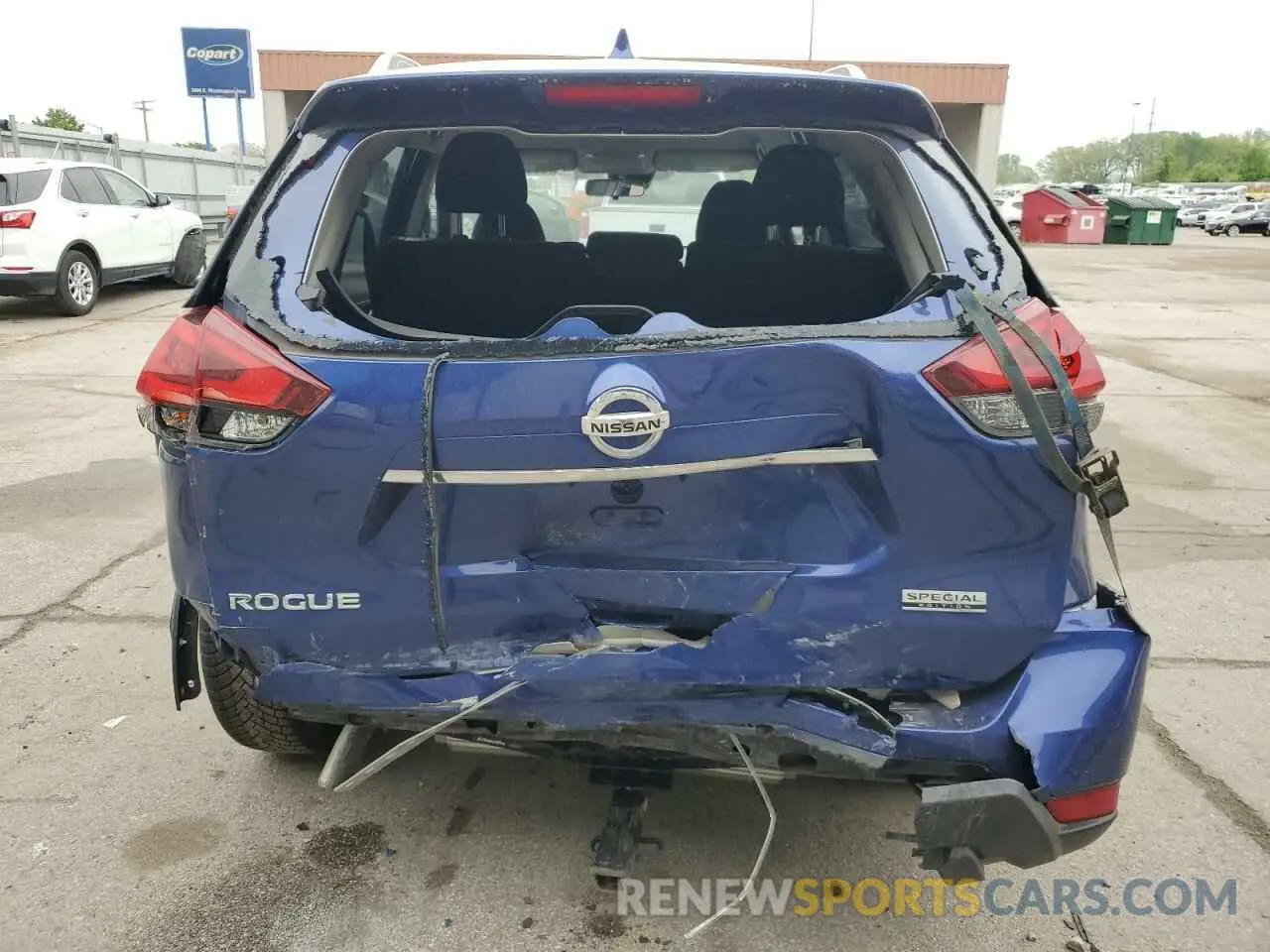 6 Photograph of a damaged car JN8AT2MT4LW038090 NISSAN ROGUE 2020