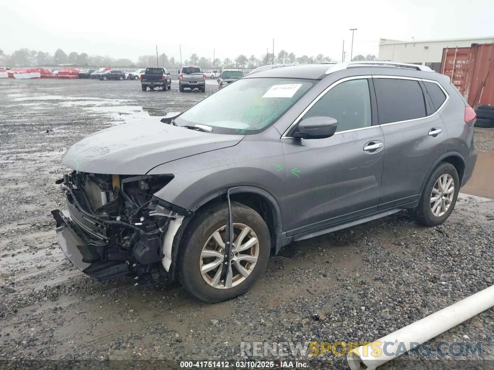 2 Photograph of a damaged car JN8AT2MT5LW034873 NISSAN ROGUE 2020
