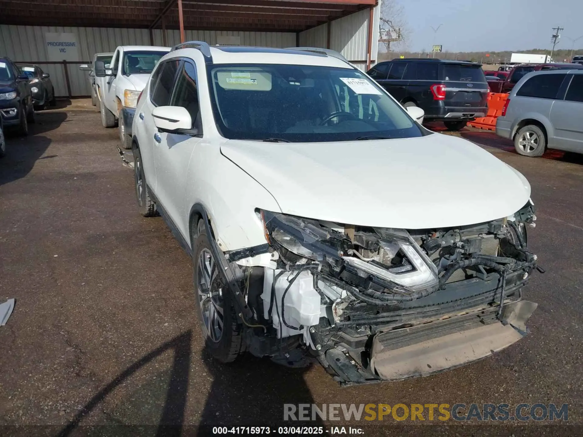 1 Фотография поврежденного автомобиля JN8AT2MT5LW035697 NISSAN ROGUE 2020