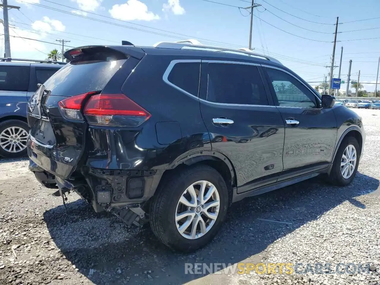 3 Фотография поврежденного автомобиля JN8AT2MT6LW012977 NISSAN ROGUE 2020