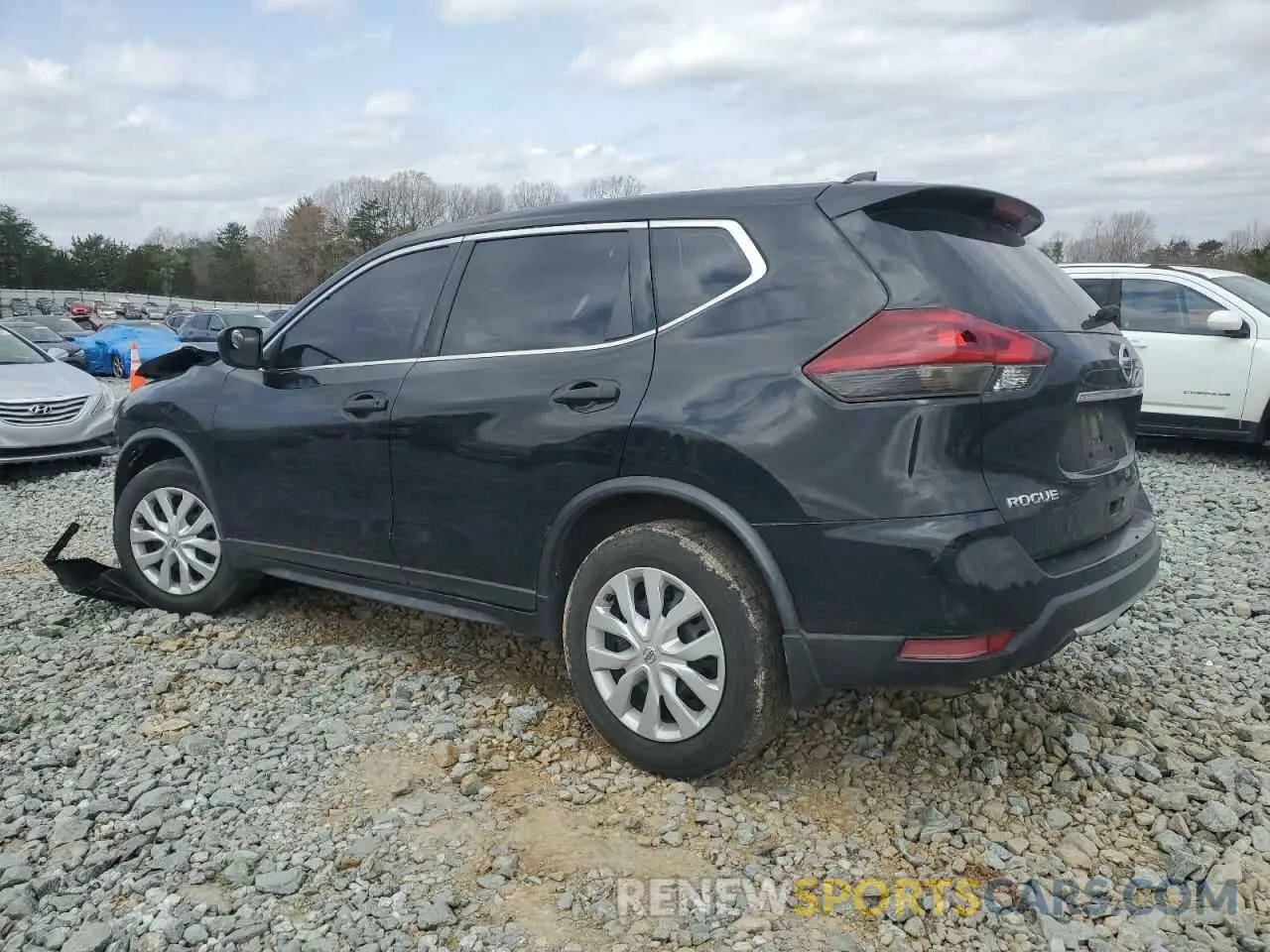2 Photograph of a damaged car JN8AT2MT7LW000336 NISSAN ROGUE 2020