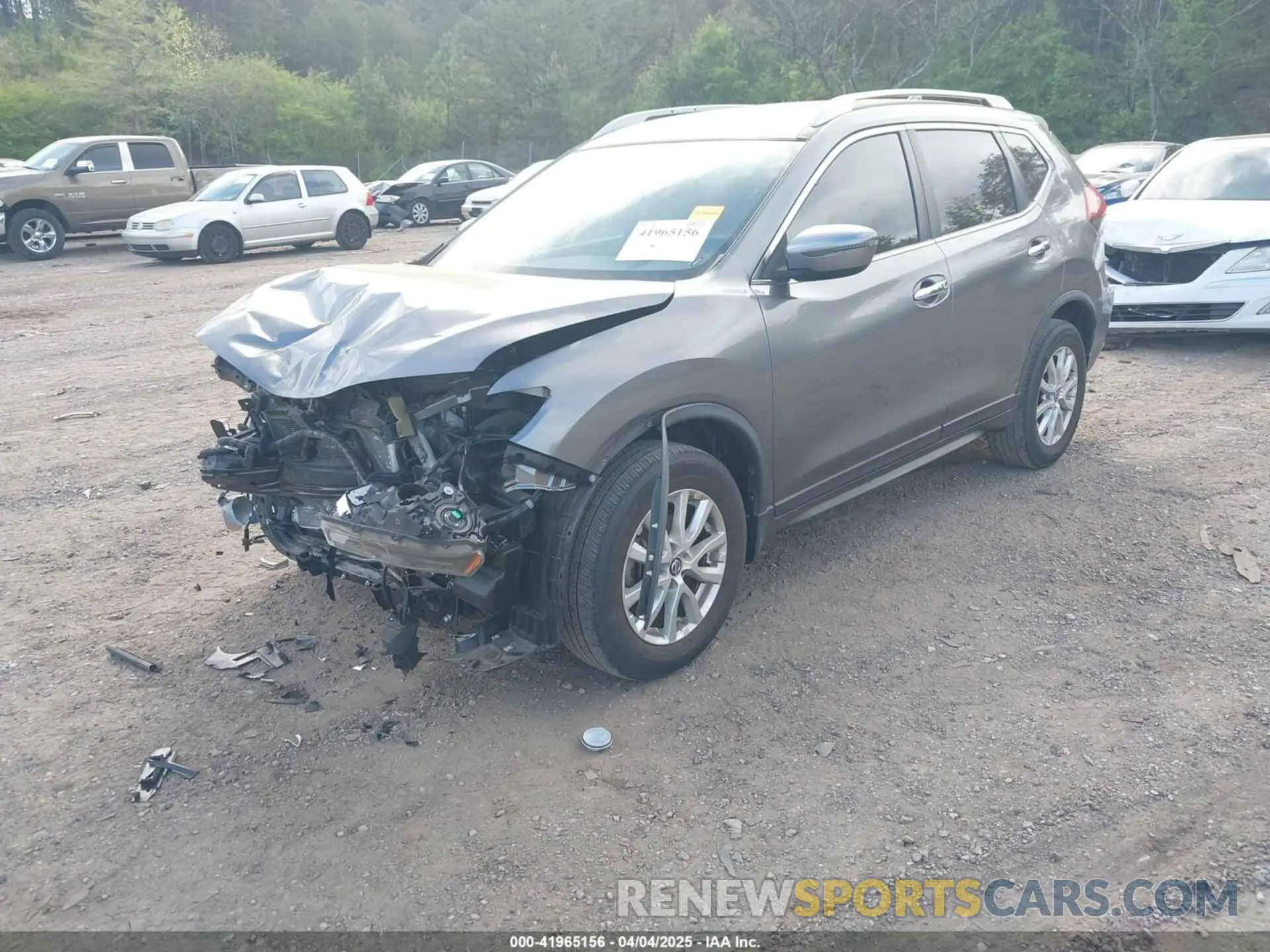 2 Фотография поврежденного автомобиля JN8AT2MT7LW010560 NISSAN ROGUE 2020