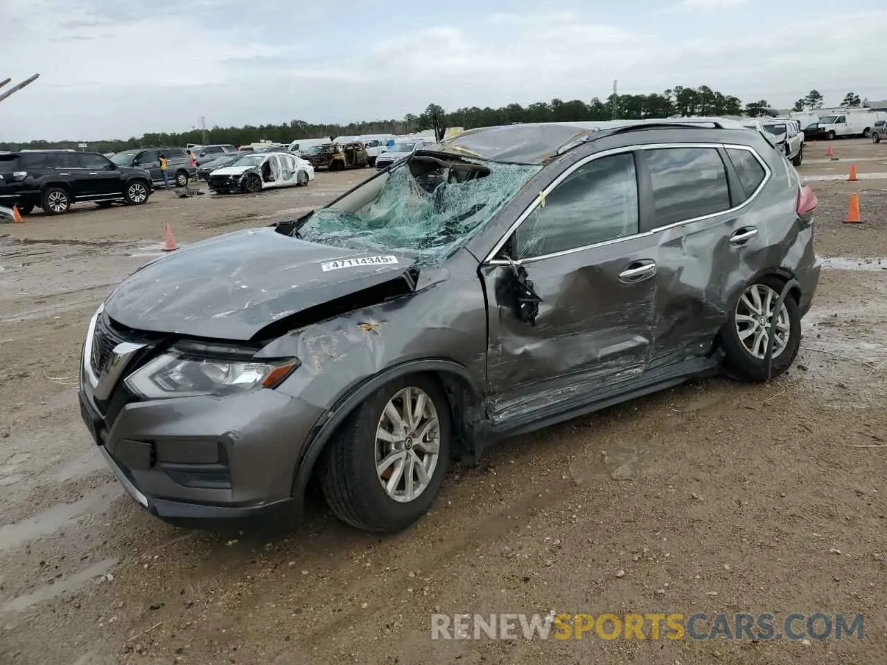1 Photograph of a damaged car JN8AT2MT7LW010865 NISSAN ROGUE 2020