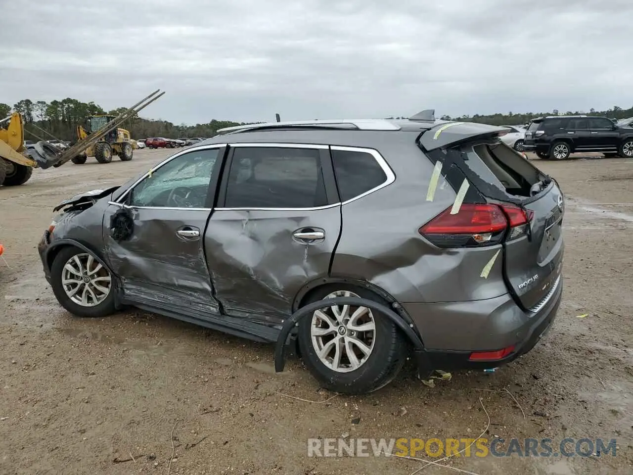 2 Photograph of a damaged car JN8AT2MT7LW010865 NISSAN ROGUE 2020