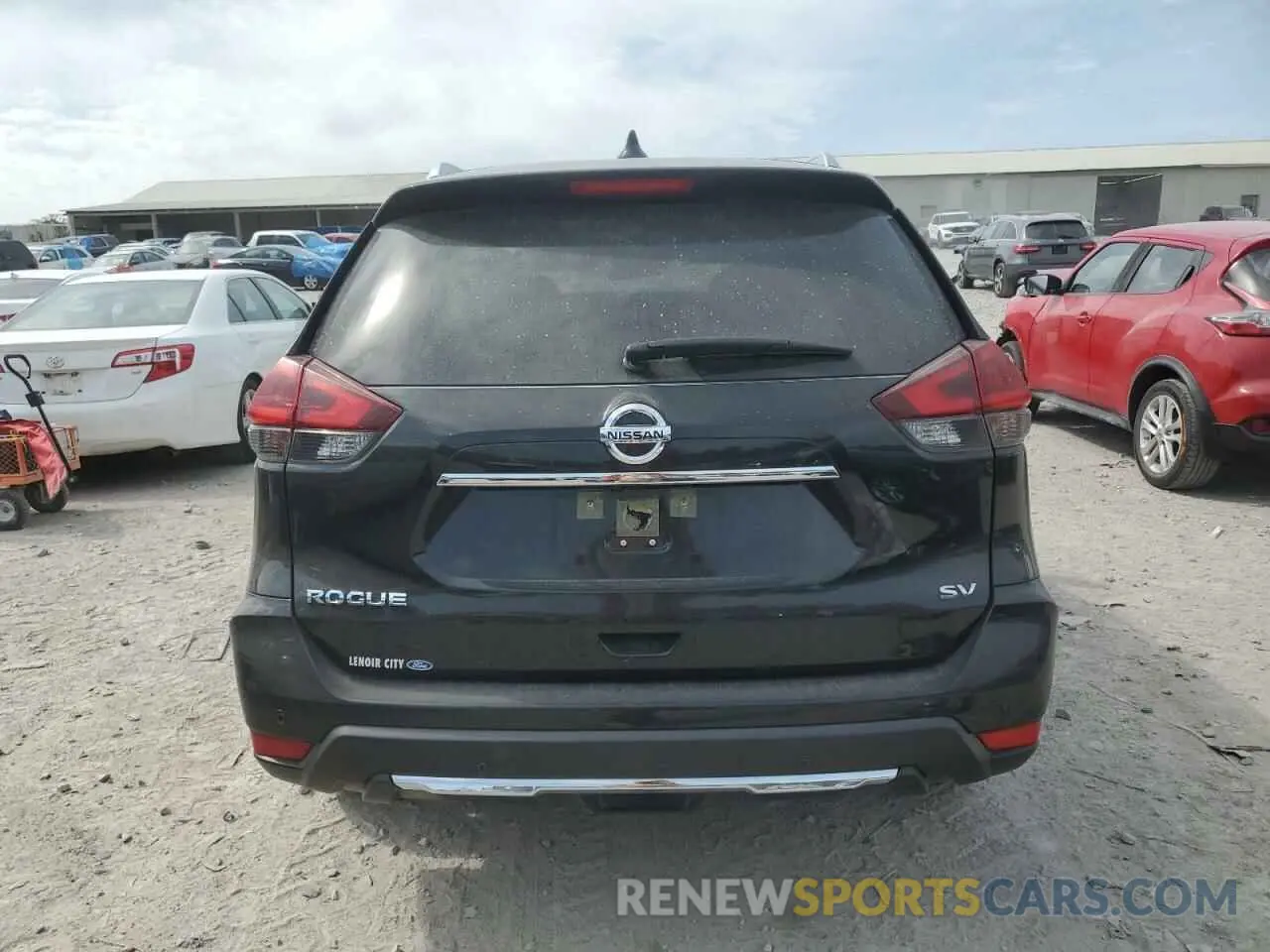 6 Photograph of a damaged car JN8AT2MT8LW008333 NISSAN ROGUE 2020