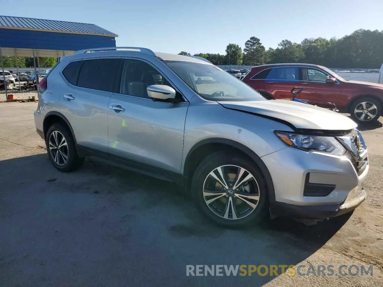 4 Фотография поврежденного автомобиля JN8AT2MT8LW008591 NISSAN ROGUE 2020