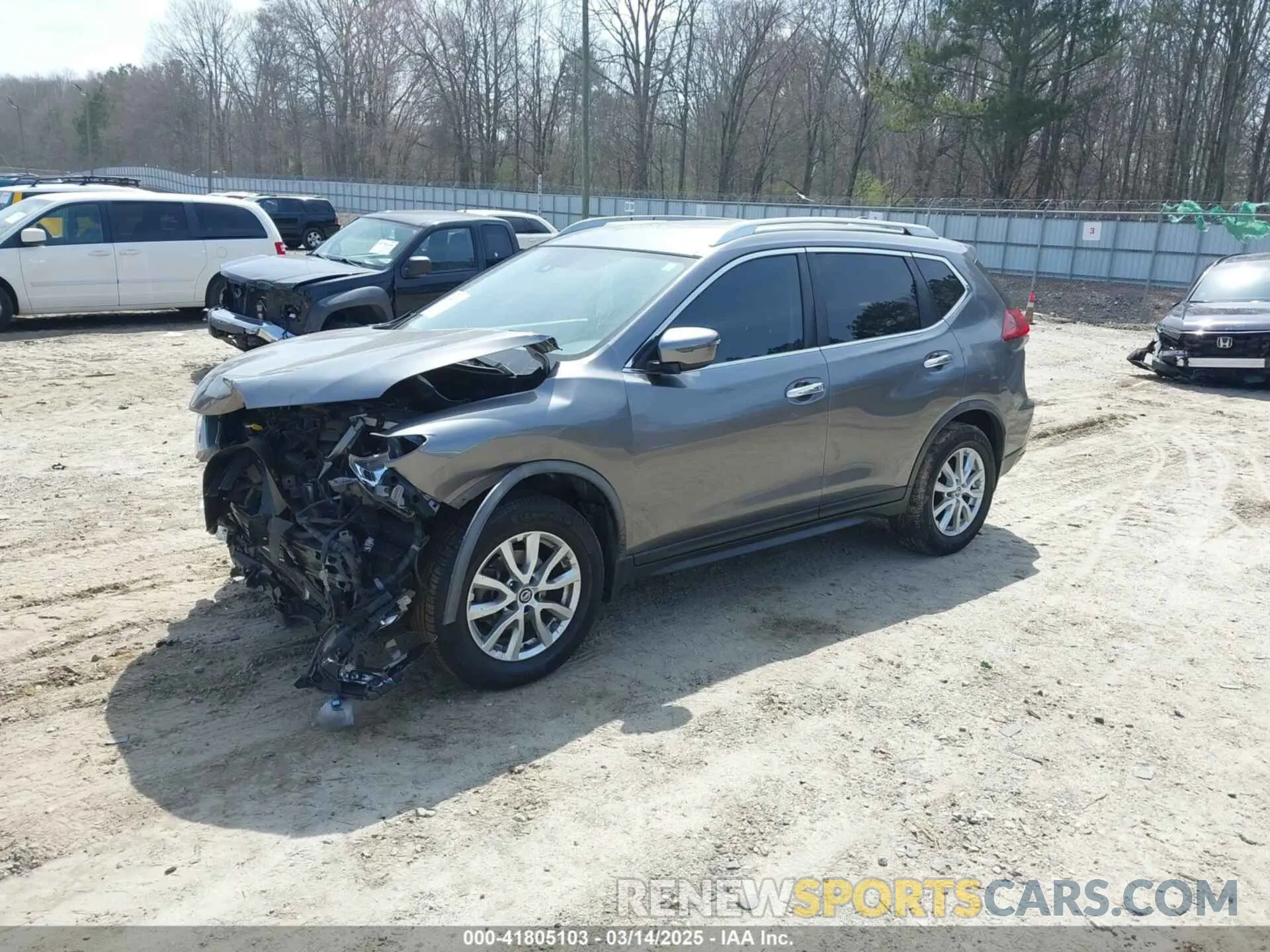 2 Фотография поврежденного автомобиля JN8AT2MT8LW016660 NISSAN ROGUE 2020