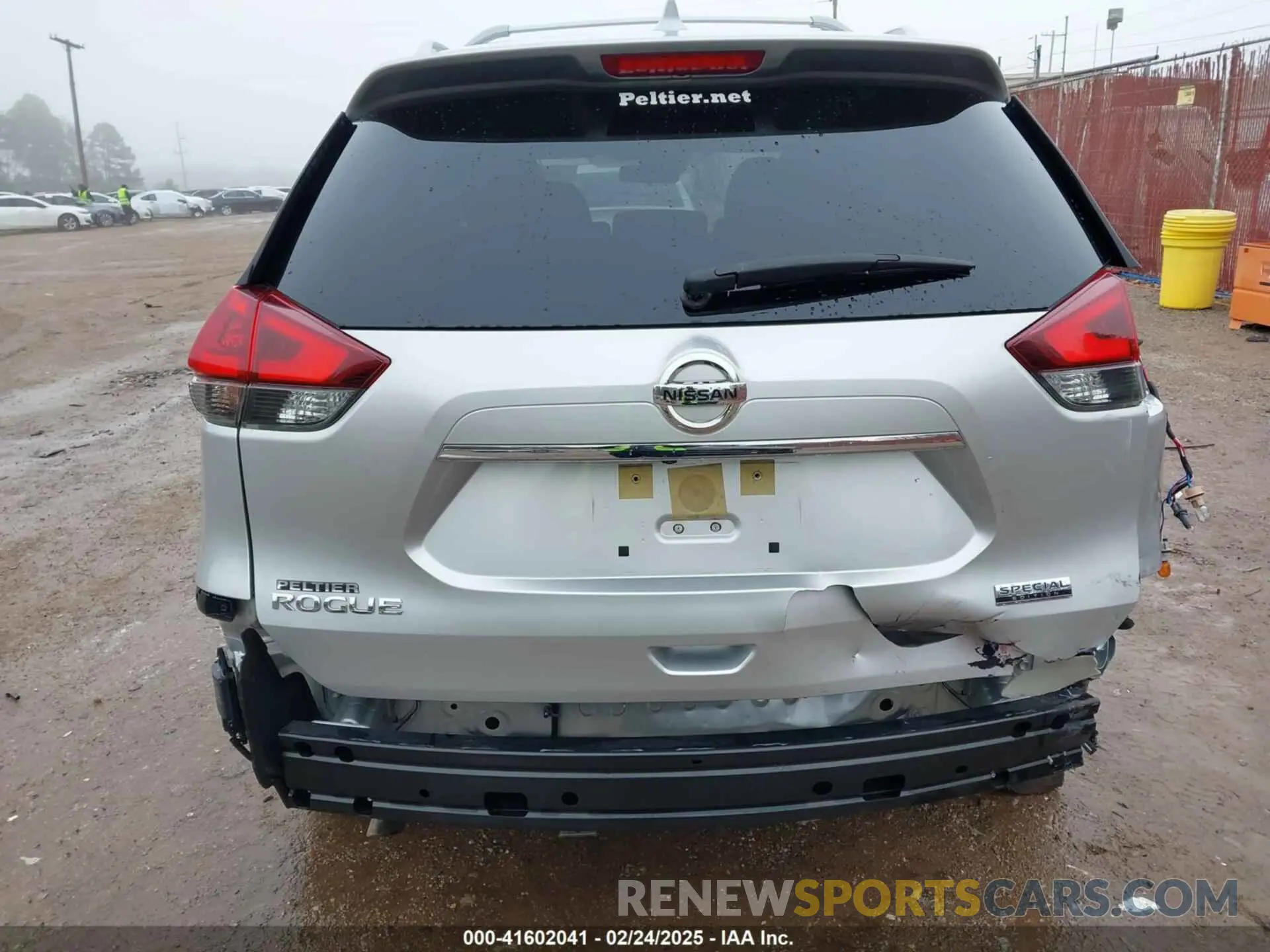 6 Photograph of a damaged car JN8AT2MT9LW000239 NISSAN ROGUE 2020