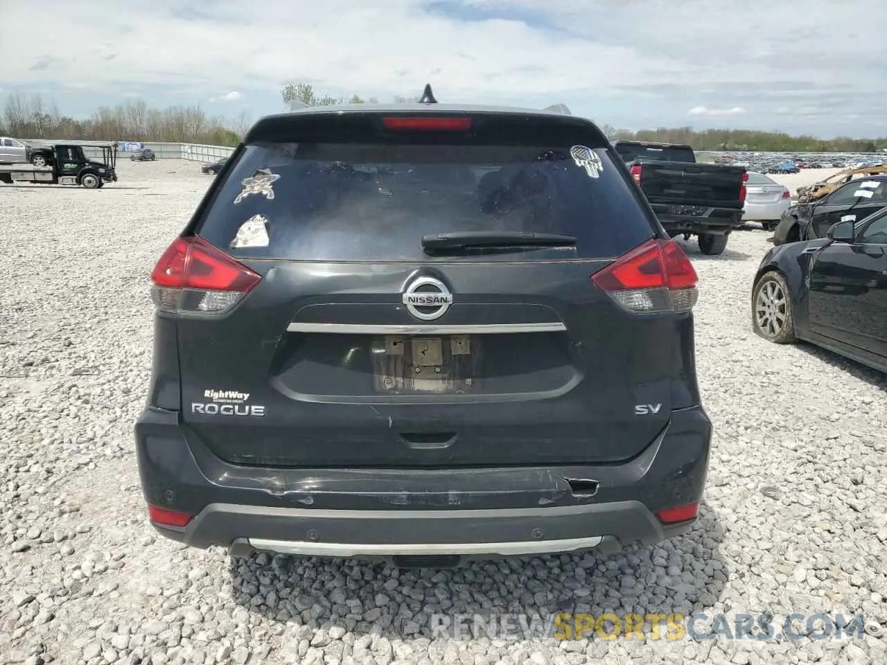 6 Photograph of a damaged car JN8AT2MT9LW001357 NISSAN ROGUE 2020