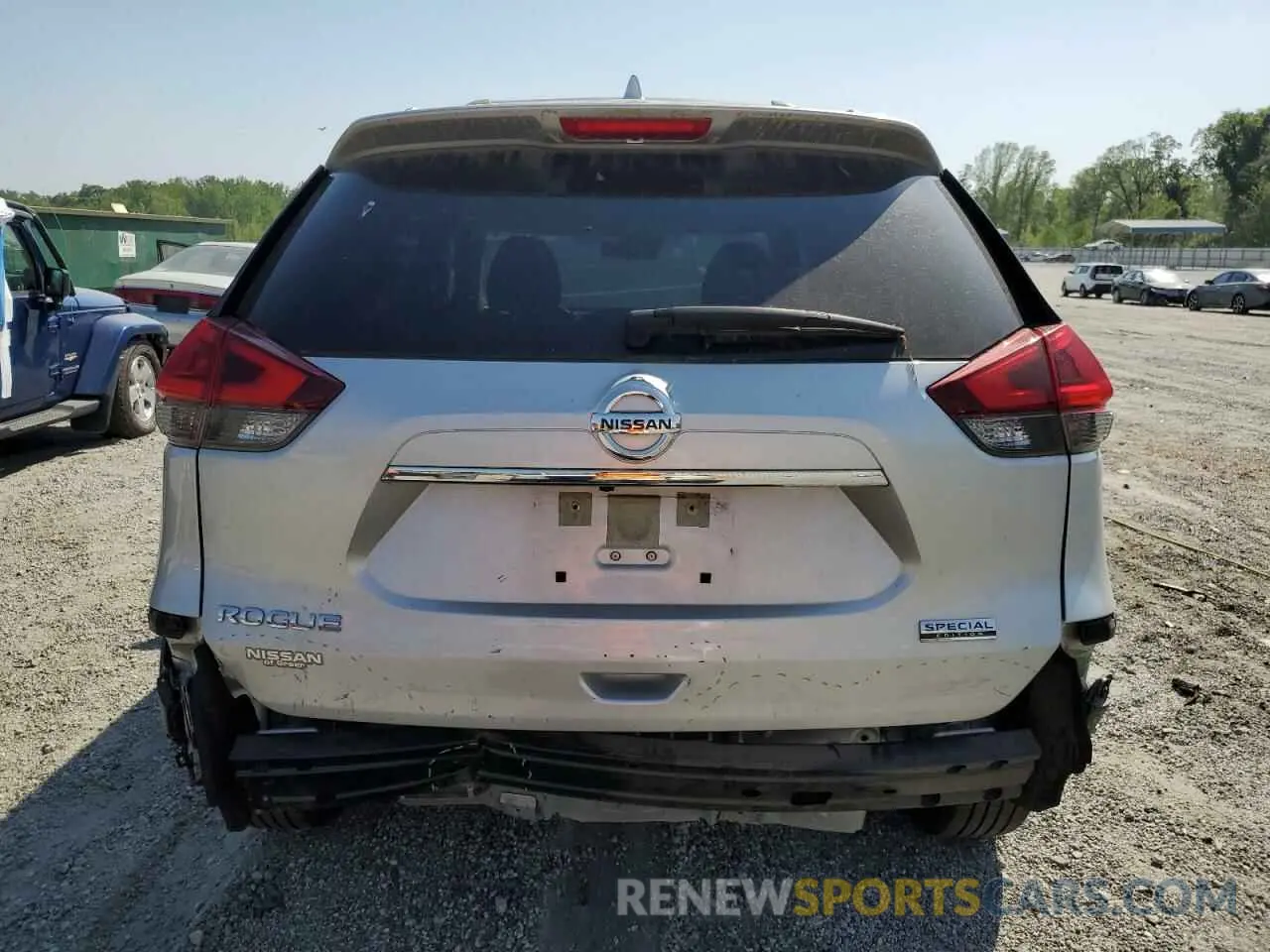 6 Photograph of a damaged car JN8AT2MT9LW007076 NISSAN ROGUE 2020