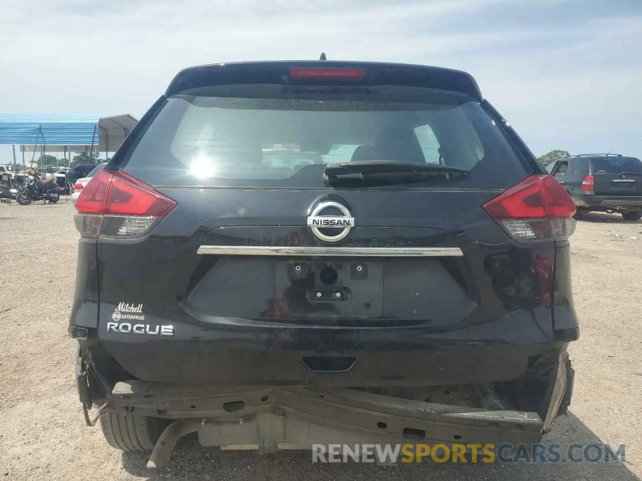 6 Photograph of a damaged car JN8AT2MT9LW011919 NISSAN ROGUE 2020