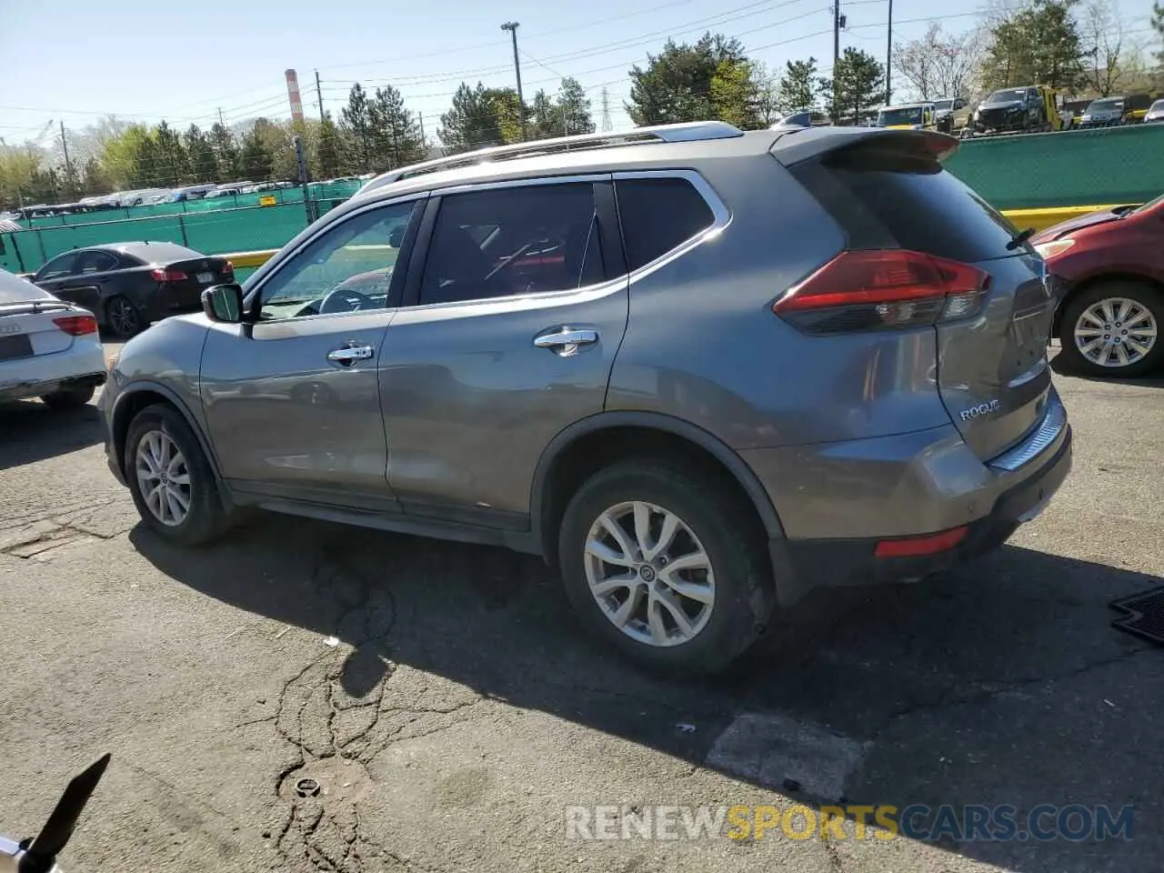2 Photograph of a damaged car JN8AT2MT9LW013203 NISSAN ROGUE 2020