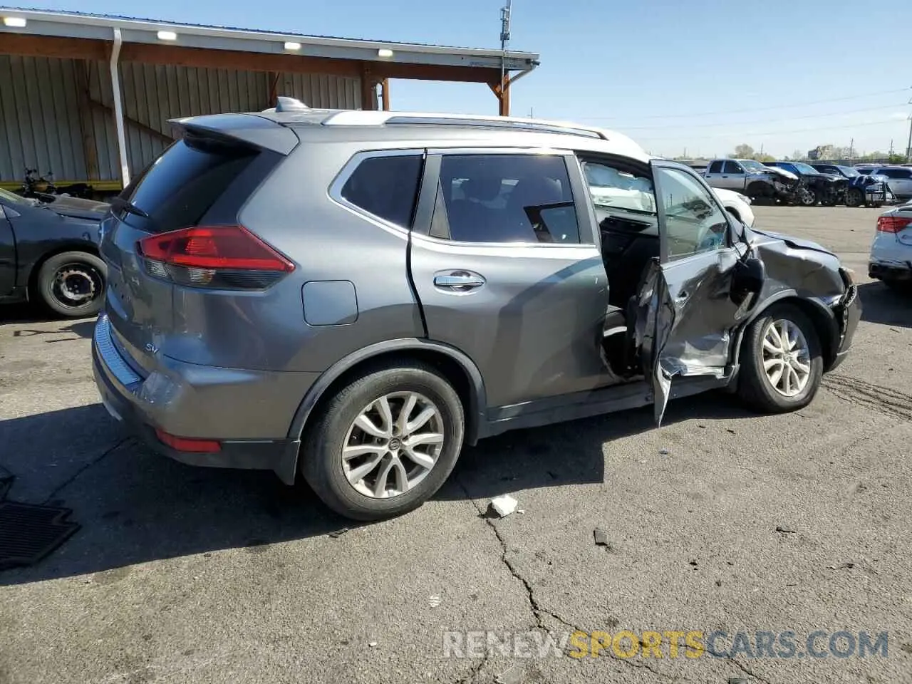 3 Photograph of a damaged car JN8AT2MT9LW013203 NISSAN ROGUE 2020