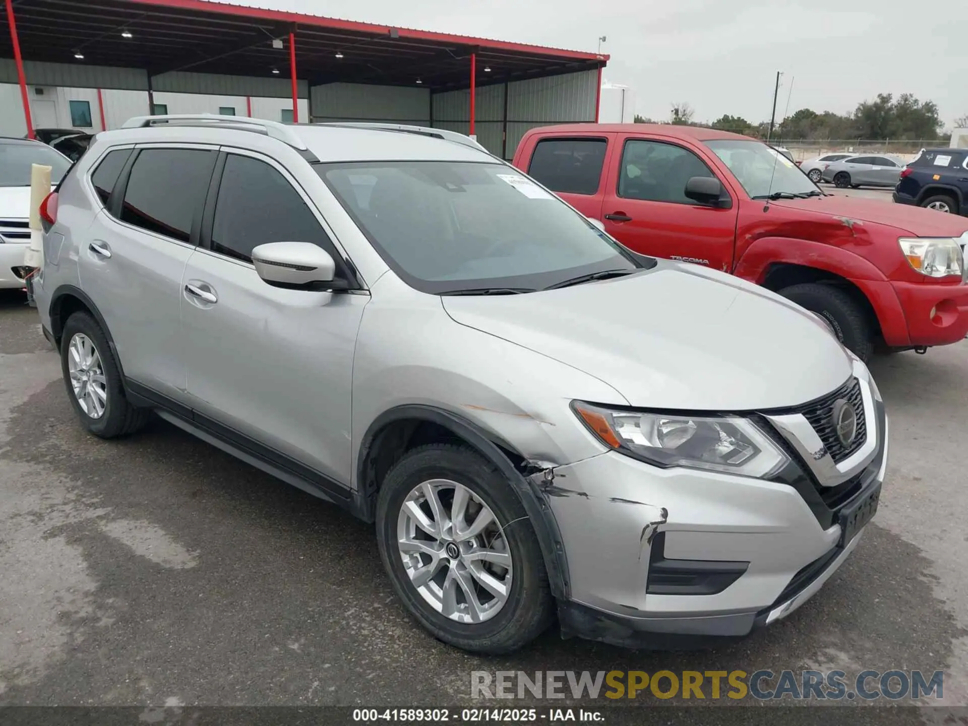 1 Photograph of a damaged car JN8AT2MT9LW032799 NISSAN ROGUE 2020
