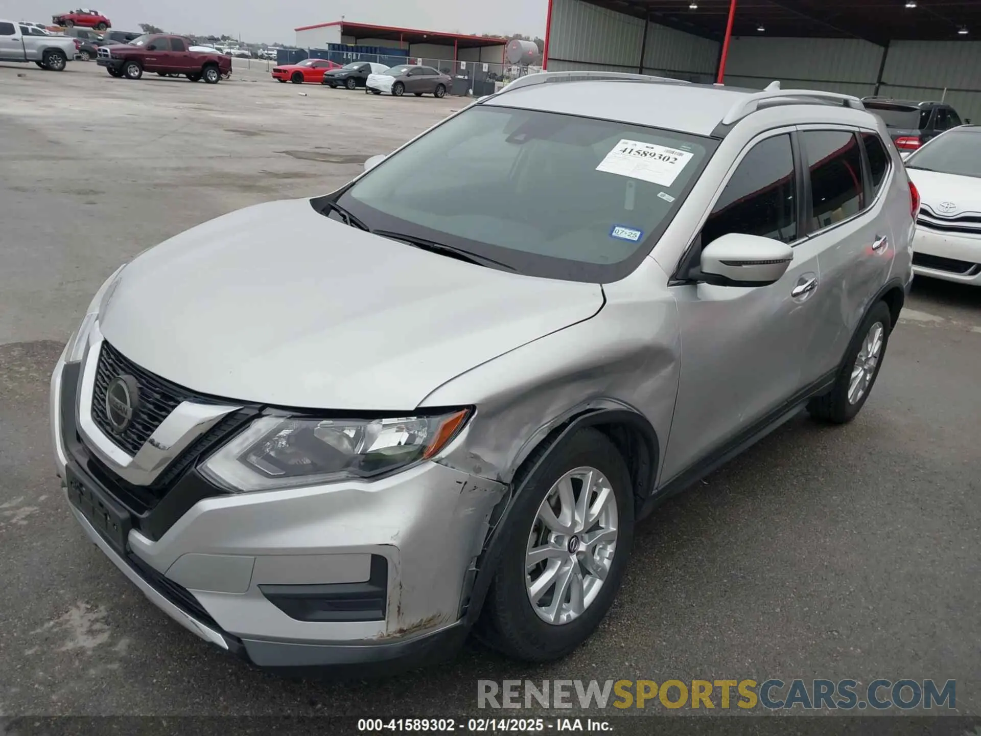 6 Photograph of a damaged car JN8AT2MT9LW032799 NISSAN ROGUE 2020