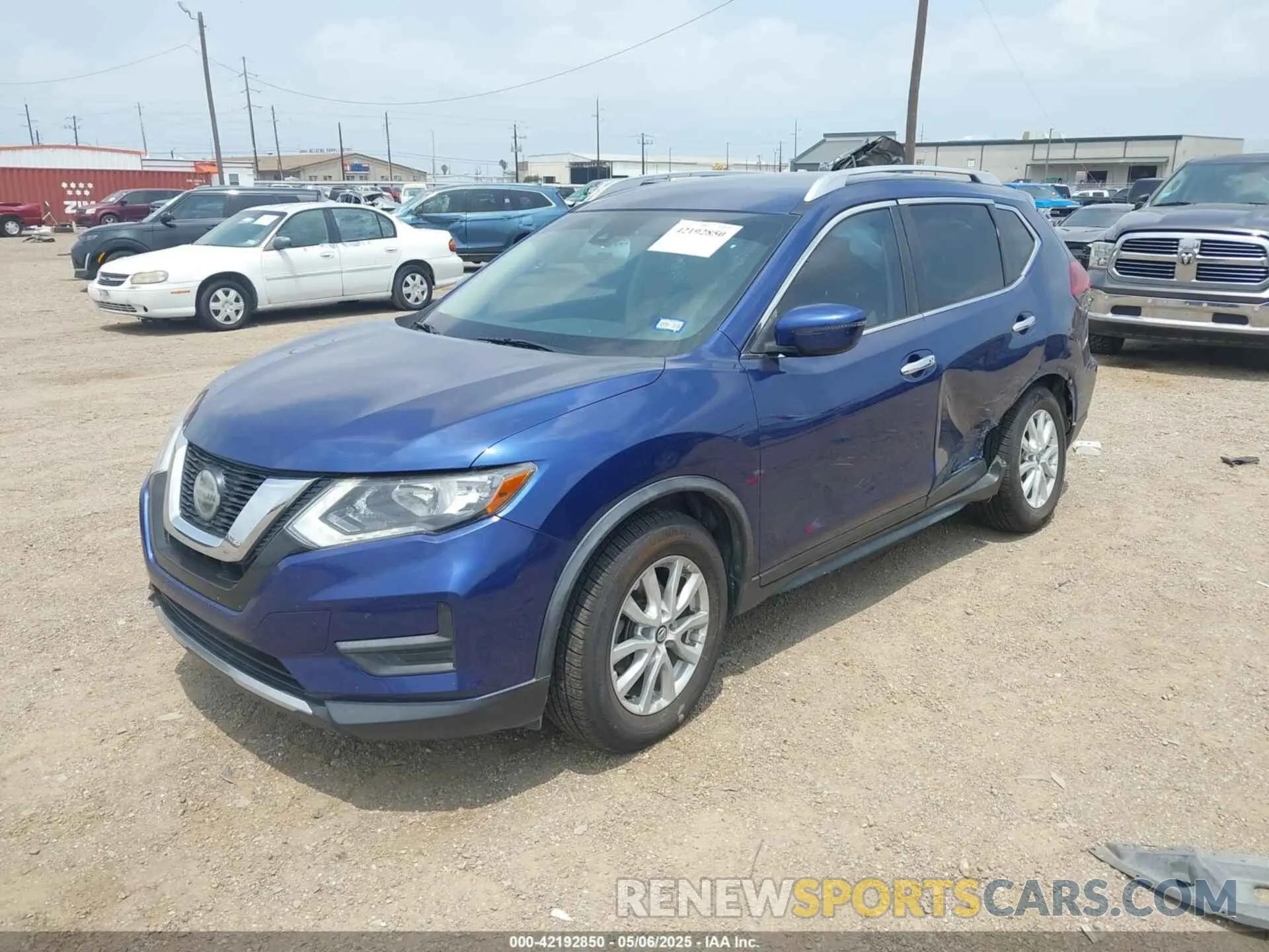 2 Фотография поврежденного автомобиля JN8AT2MTXLW003439 NISSAN ROGUE 2020