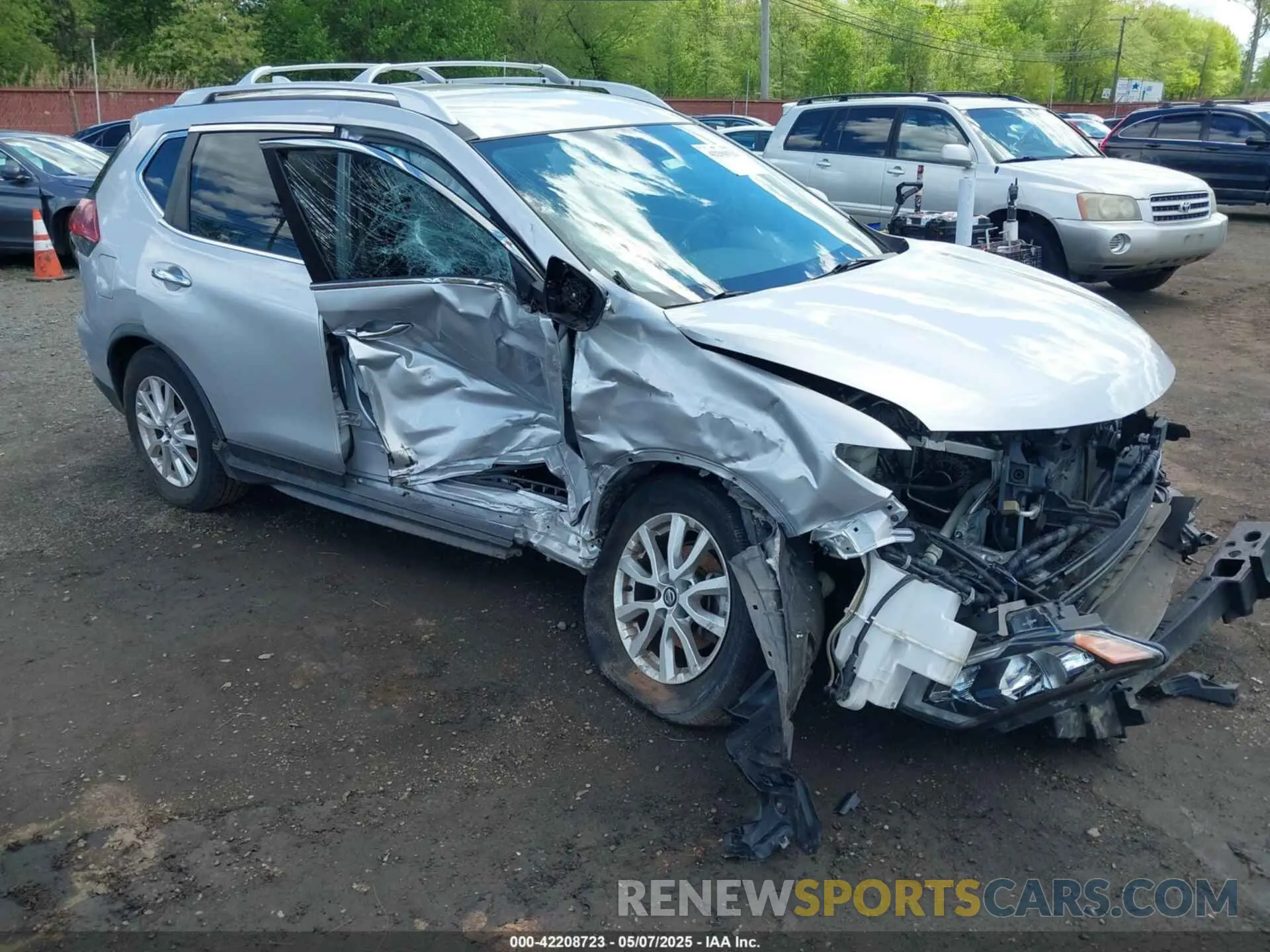 1 Фотография поврежденного автомобиля JN8AT2MTXLW010147 NISSAN ROGUE 2020