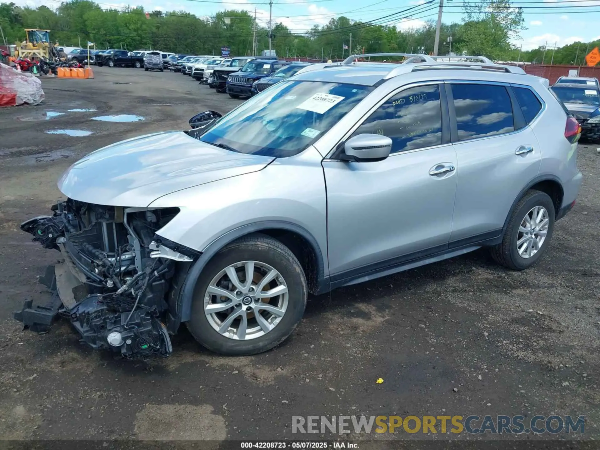 2 Фотография поврежденного автомобиля JN8AT2MTXLW010147 NISSAN ROGUE 2020