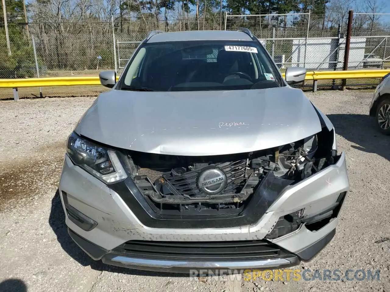 5 Photograph of a damaged car JN8AT2MTXLW037199 NISSAN ROGUE 2020