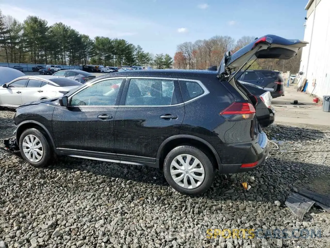 2 Photograph of a damaged car JN8AT2MV0LW134400 NISSAN ROGUE 2020