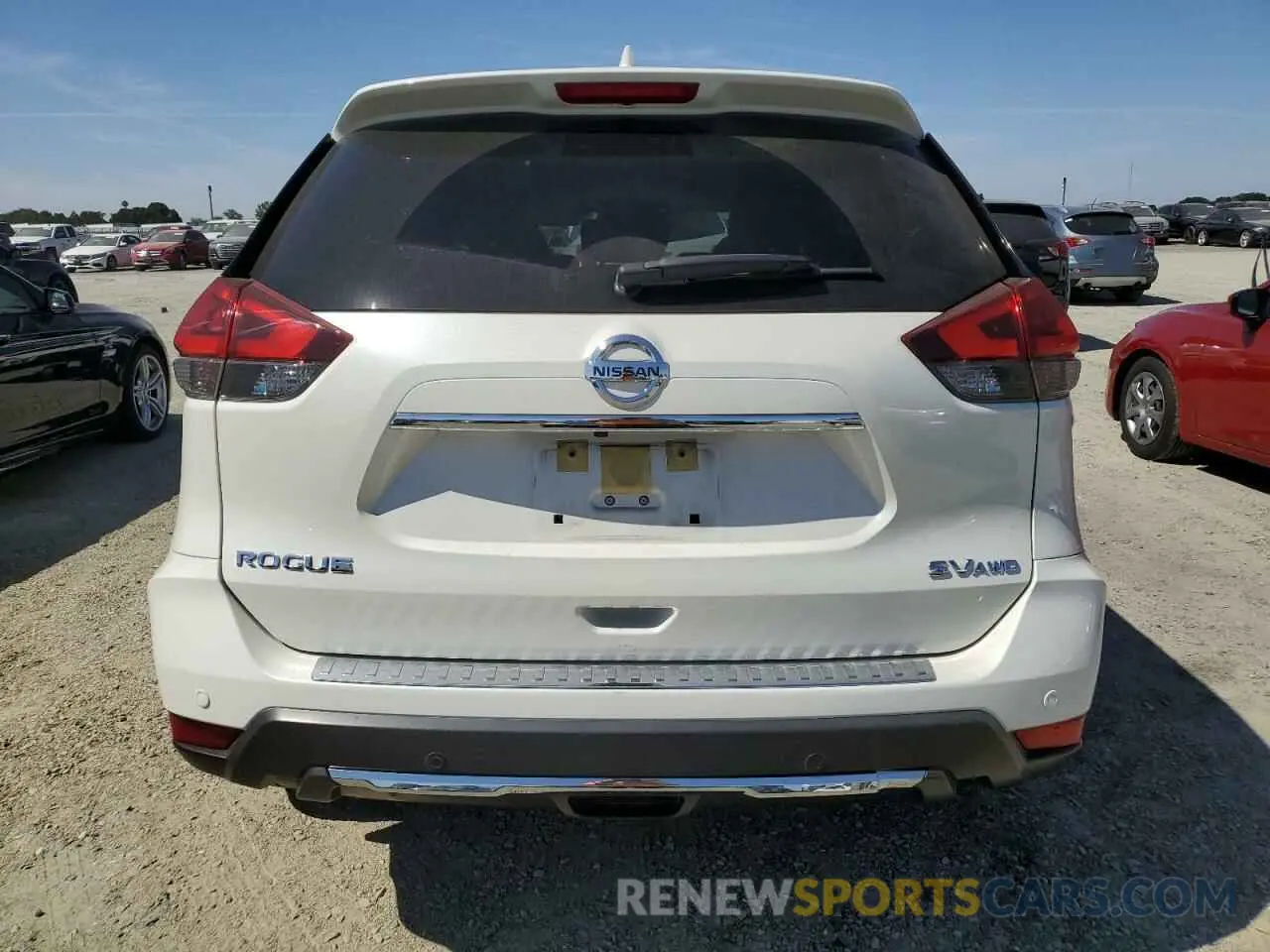 6 Photograph of a damaged car JN8AT2MV1LW114513 NISSAN ROGUE 2020