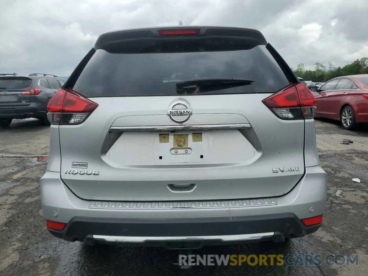 6 Фотография поврежденного автомобиля JN8AT2MV1LW116021 NISSAN ROGUE 2020