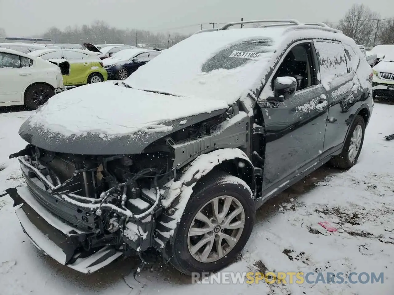 1 Photograph of a damaged car JN8AT2MV1LW118741 NISSAN ROGUE 2020