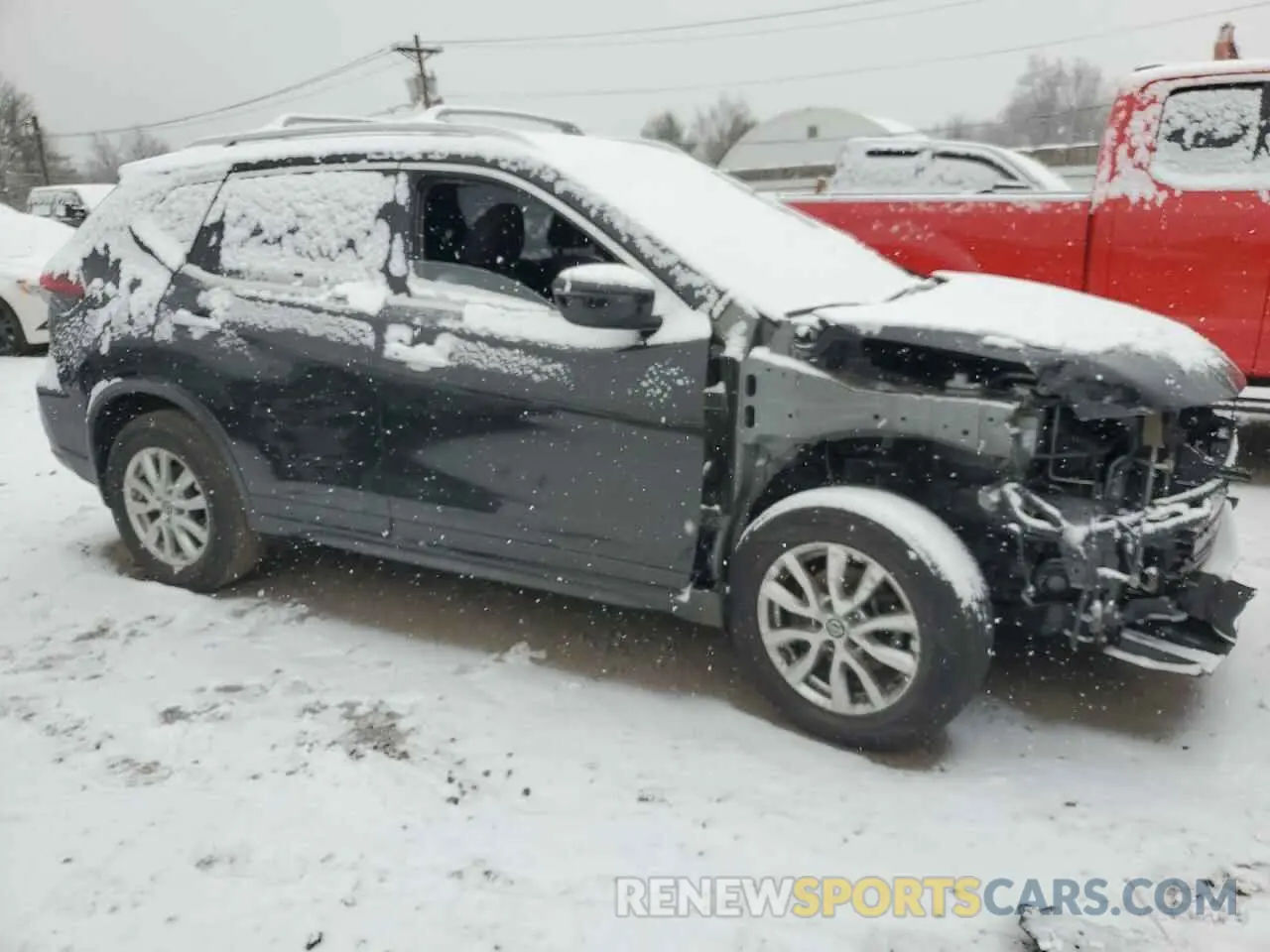 4 Photograph of a damaged car JN8AT2MV1LW118741 NISSAN ROGUE 2020