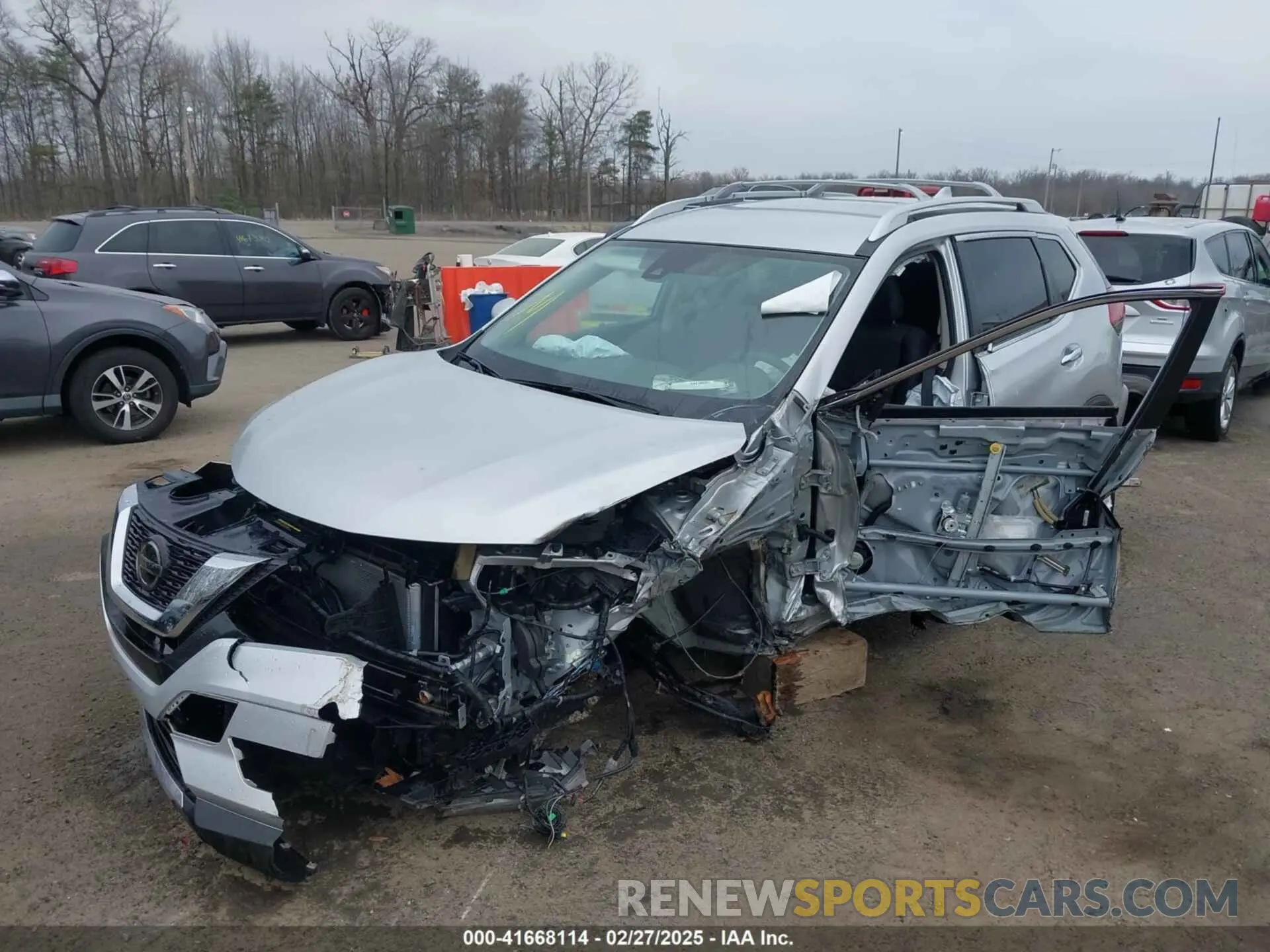 6 Photograph of a damaged car JN8AT2MV1LW118836 NISSAN ROGUE 2020