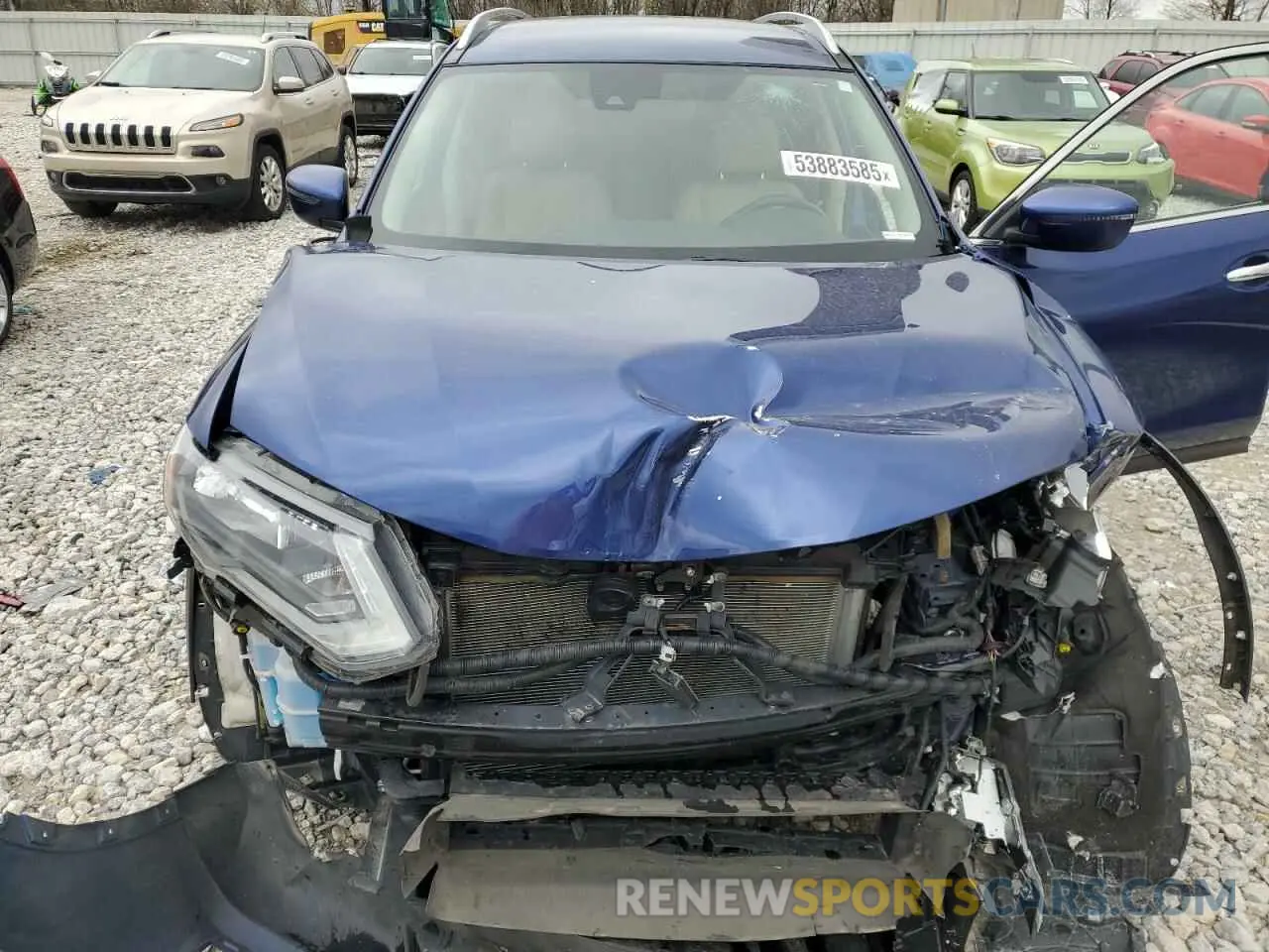 12 Photograph of a damaged car JN8AT2MV2LW104167 NISSAN ROGUE 2020