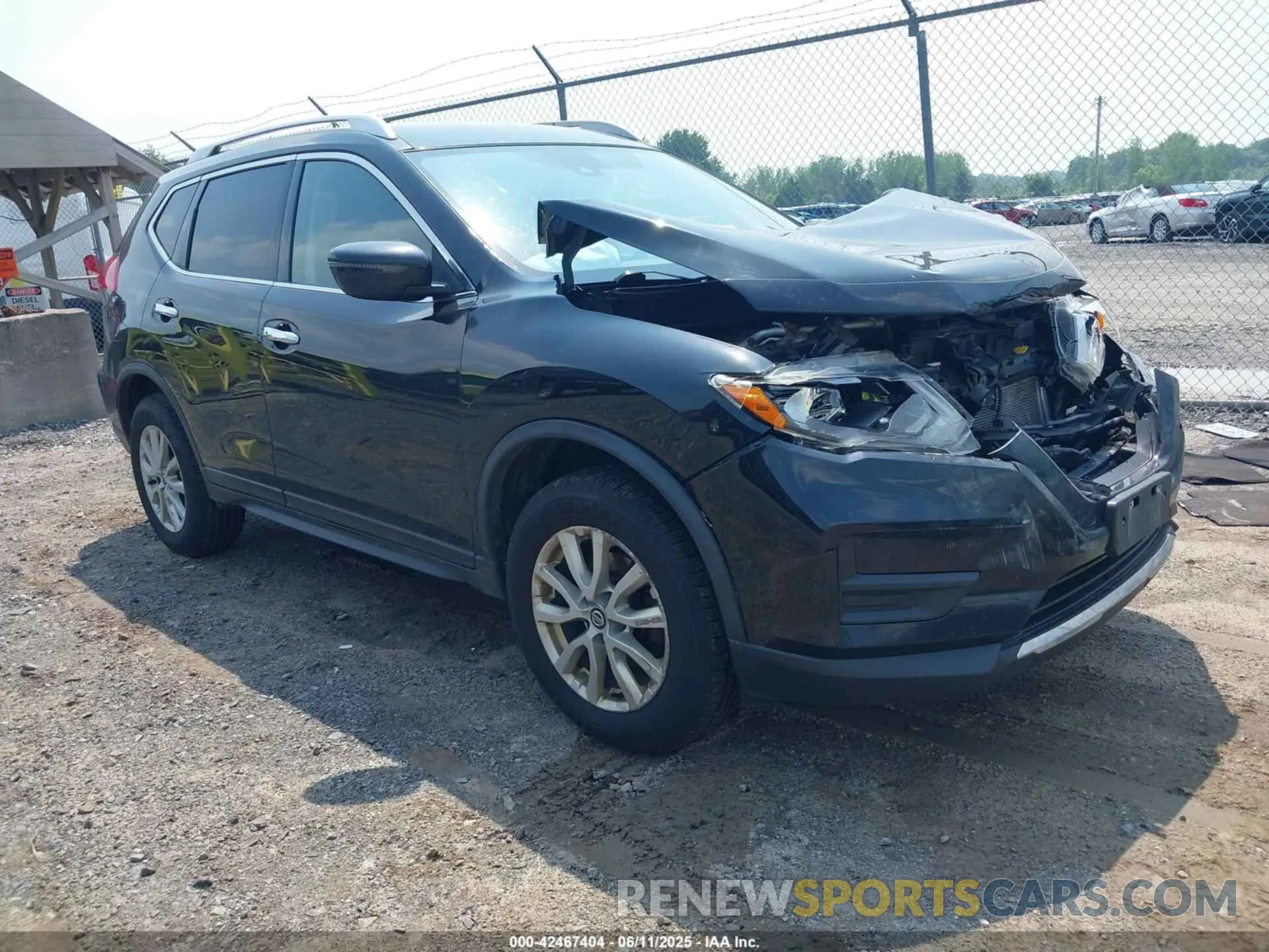 1 Photograph of a damaged car JN8AT2MV2LW109143 NISSAN ROGUE 2020