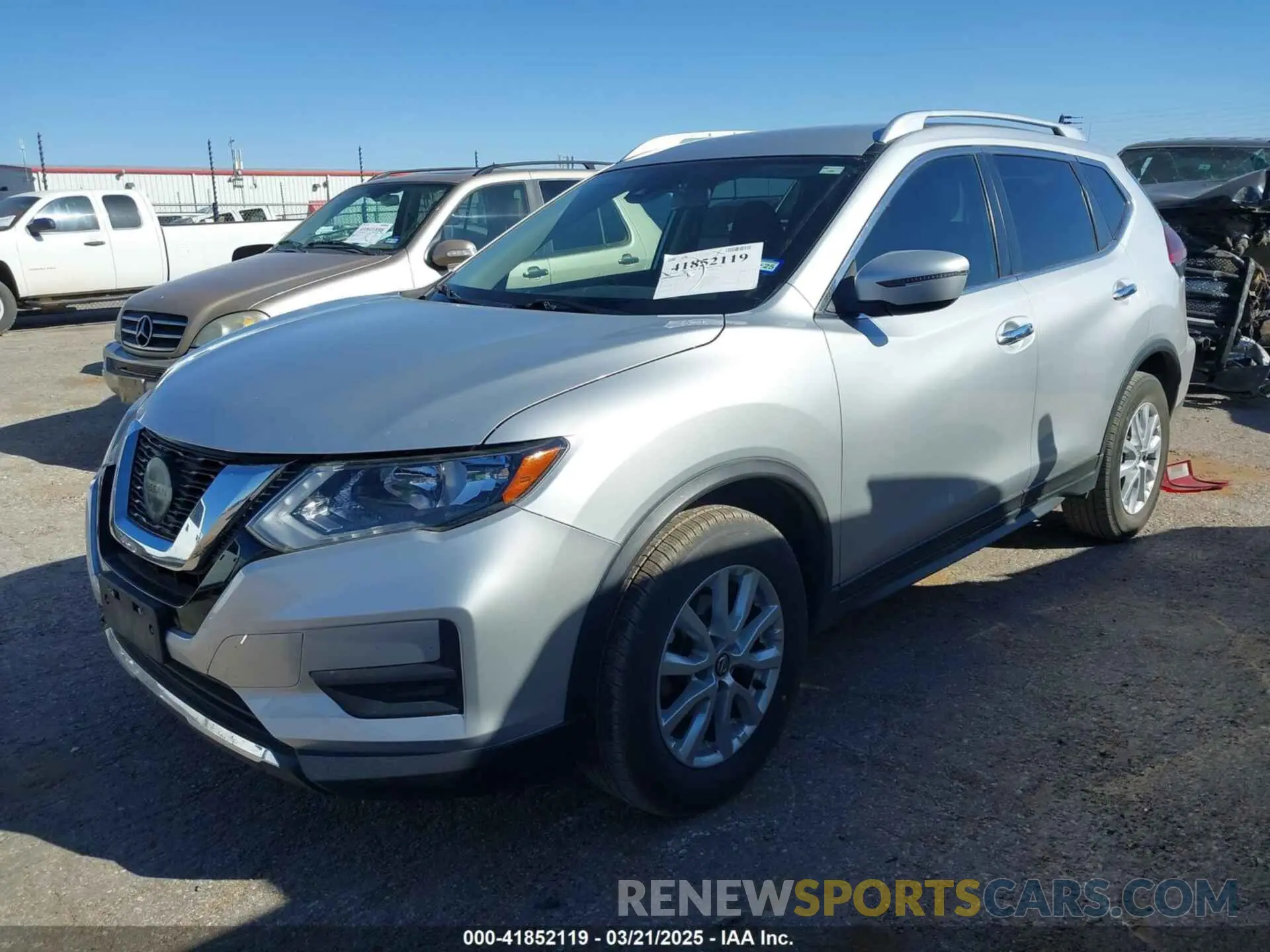 2 Photograph of a damaged car JN8AT2MV2LW112222 NISSAN ROGUE 2020