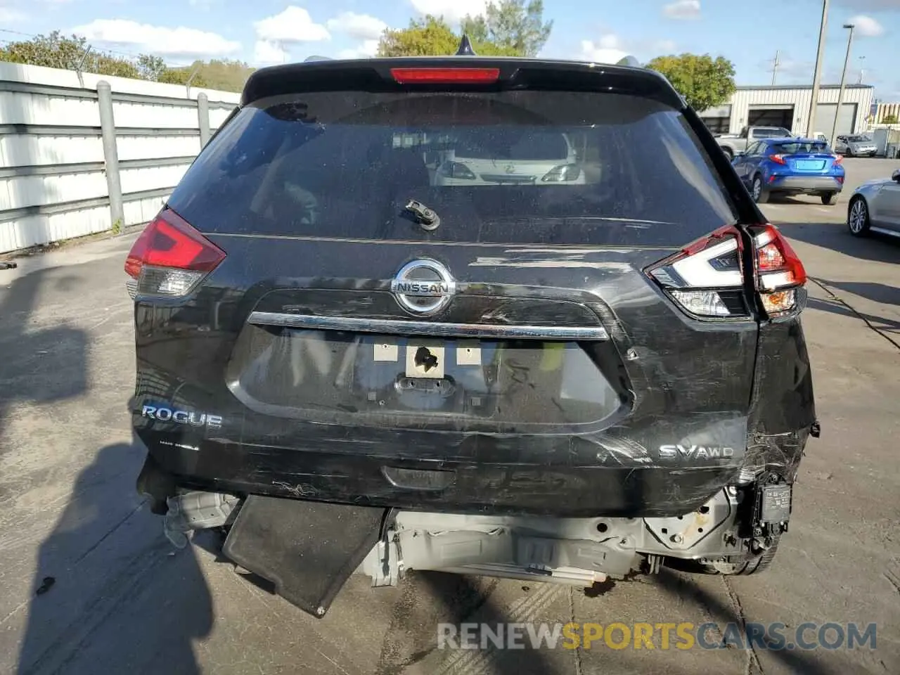 6 Фотография поврежденного автомобиля JN8AT2MV2LW117436 NISSAN ROGUE 2020