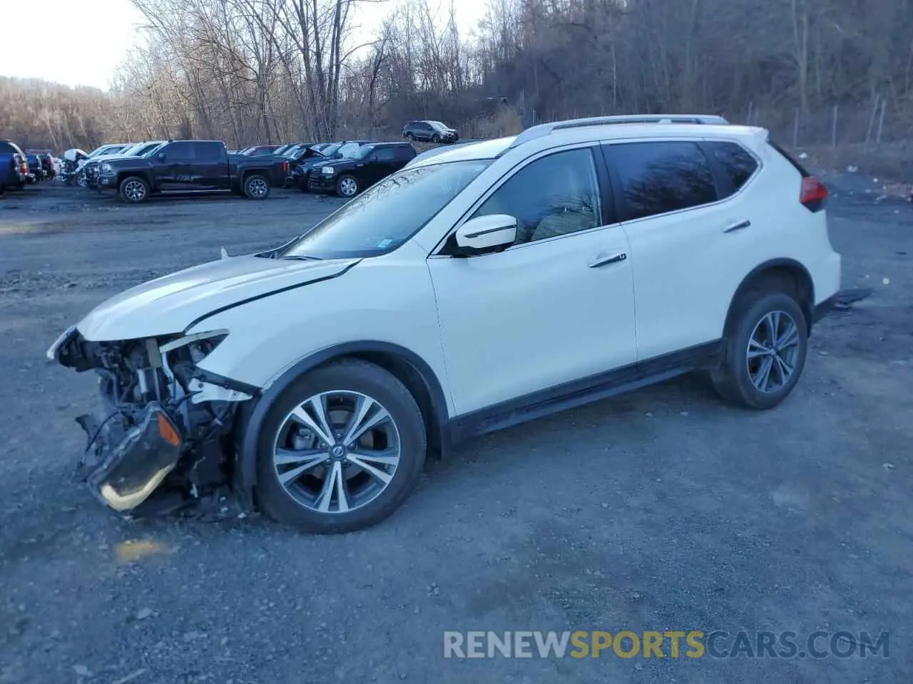 1 Photograph of a damaged car JN8AT2MV2LW136097 NISSAN ROGUE 2020