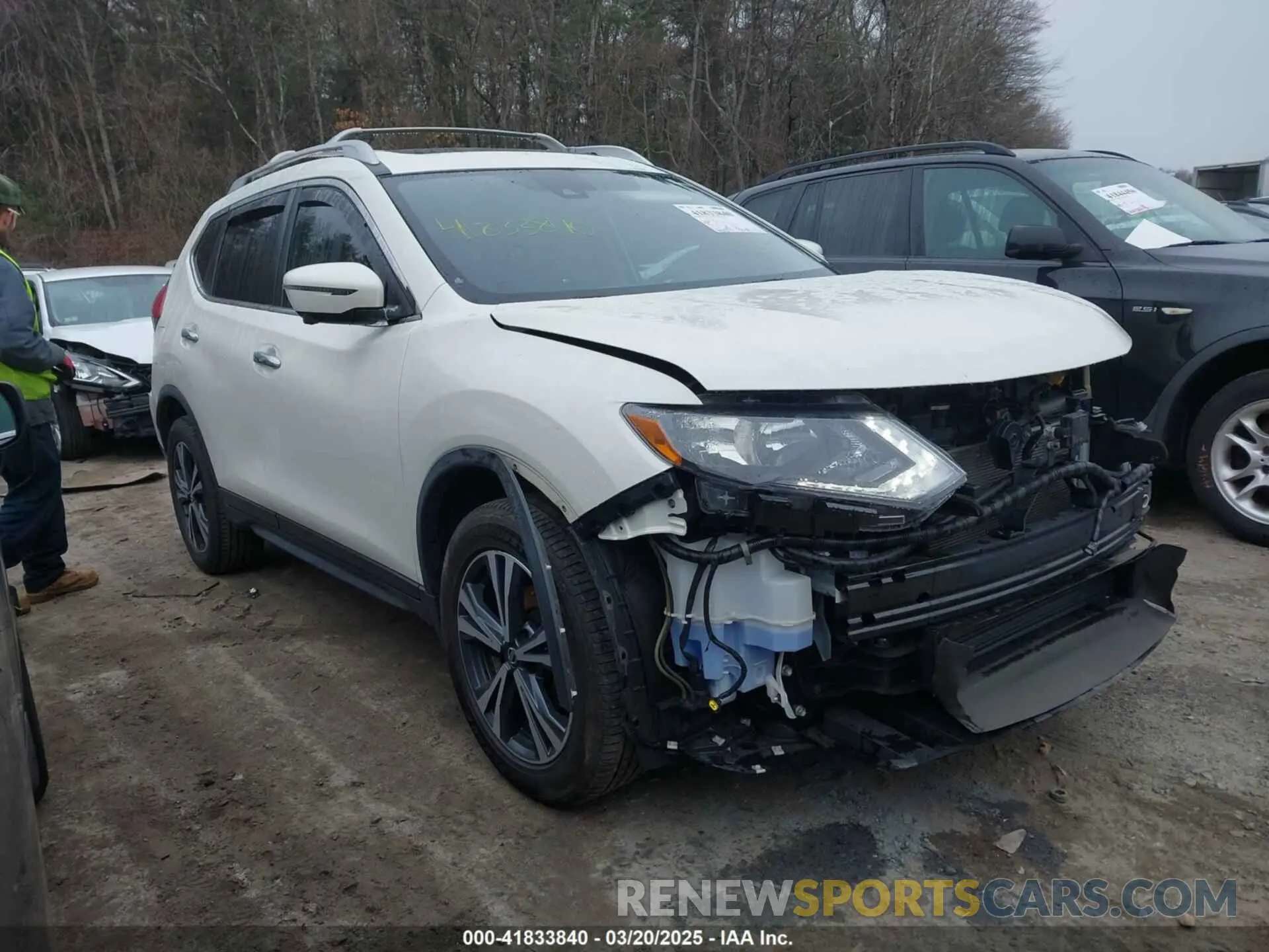 1 Photograph of a damaged car JN8AT2MV3LW106297 NISSAN ROGUE 2020